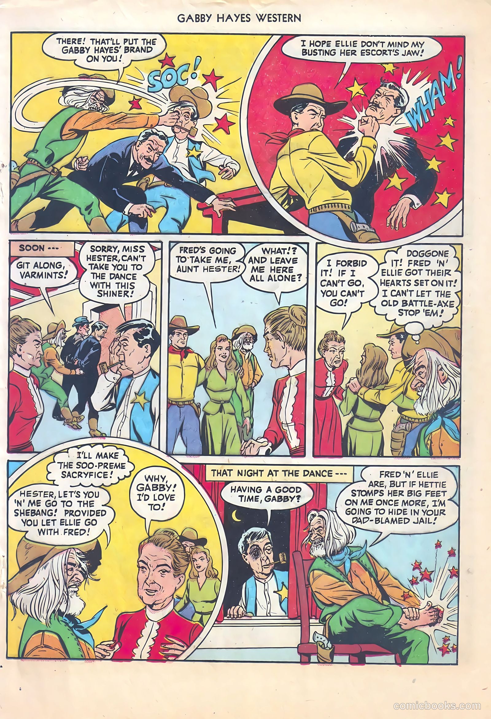 Gabby Hayes Western #1 (1948) — page 25 of 52