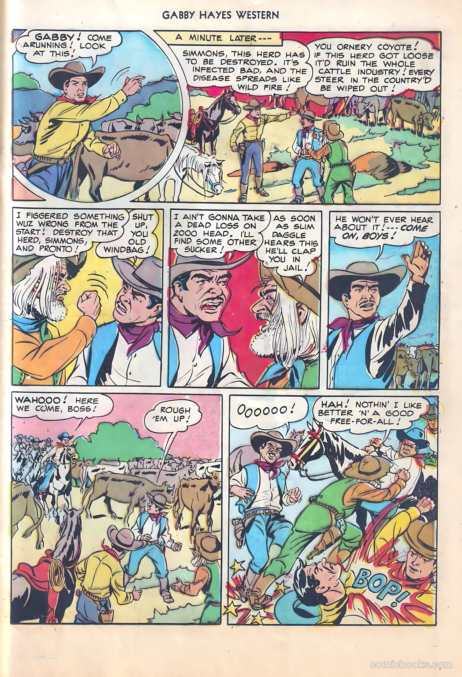 Gabby Hayes Western #1 (1948) — page 29 of 52