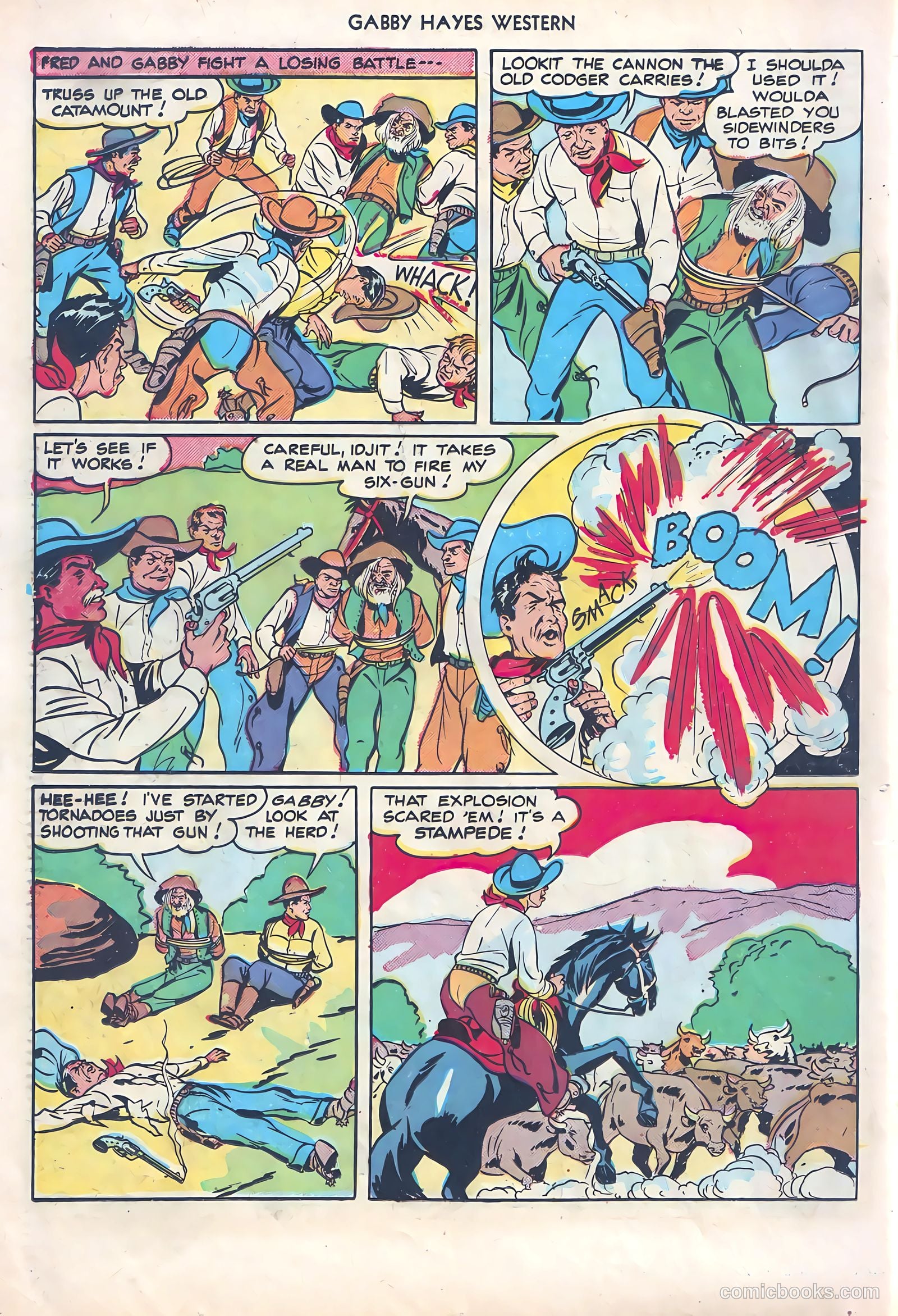 Gabby Hayes Western #1 (1948) — page 30 of 52