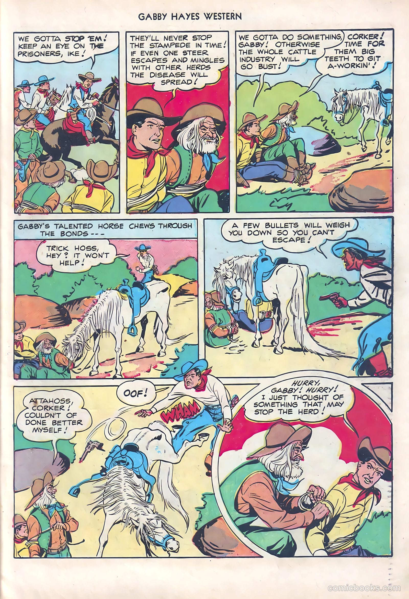 Gabby Hayes Western #1 (1948) — page 31 of 52