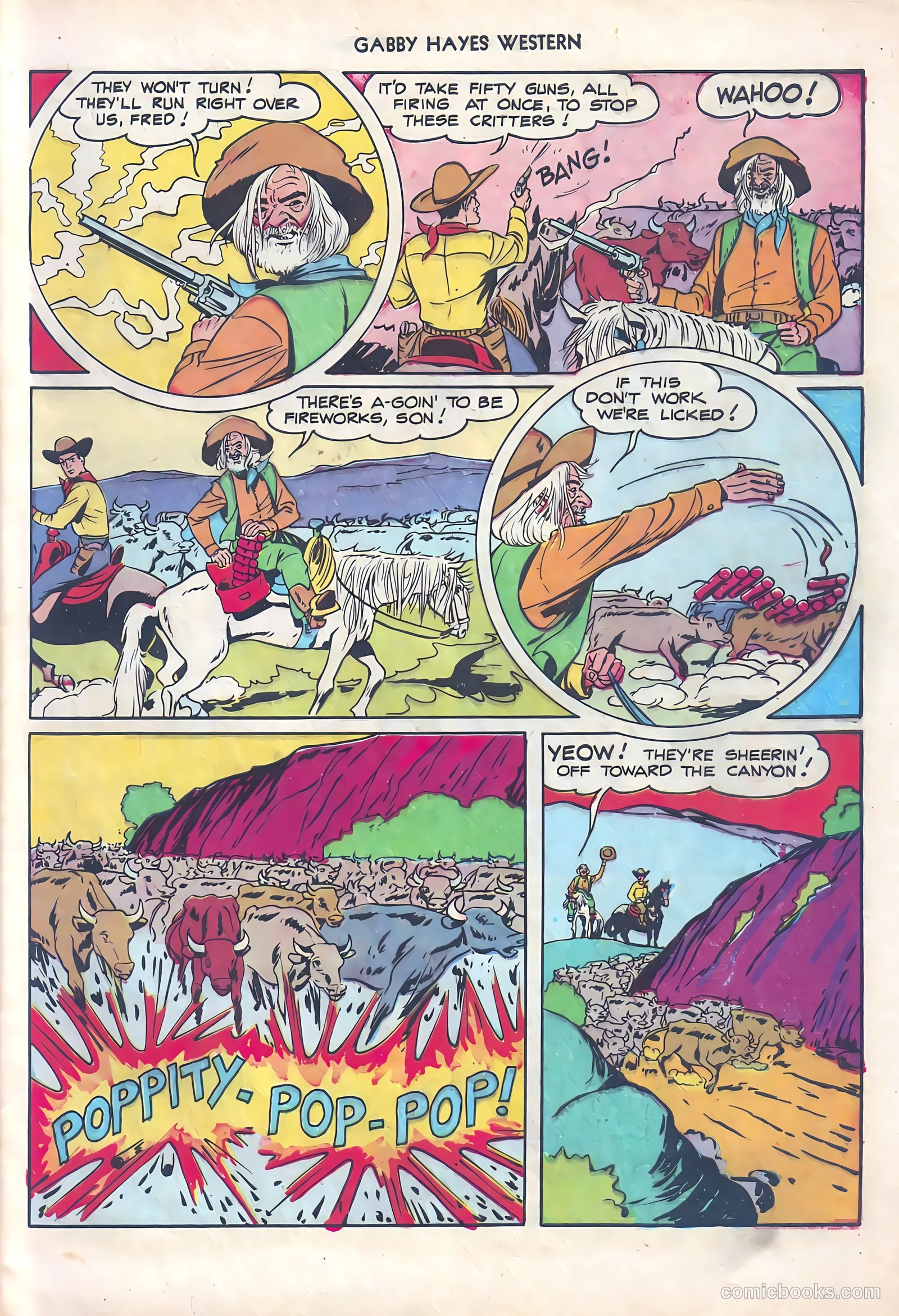 Gabby Hayes Western #1 (1948) — page 33 of 52