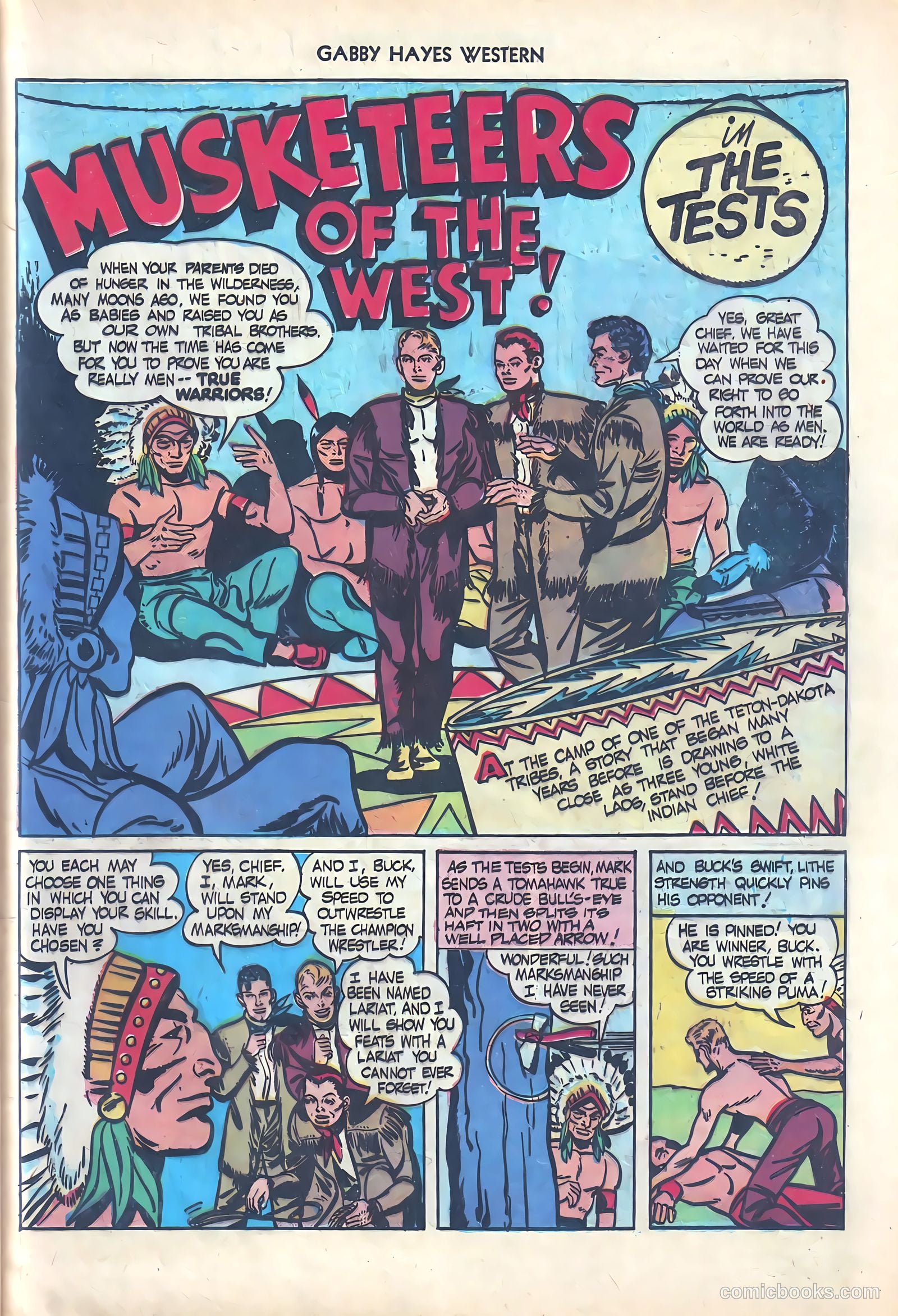 Gabby Hayes Western #1 (1948) — page 37 of 52