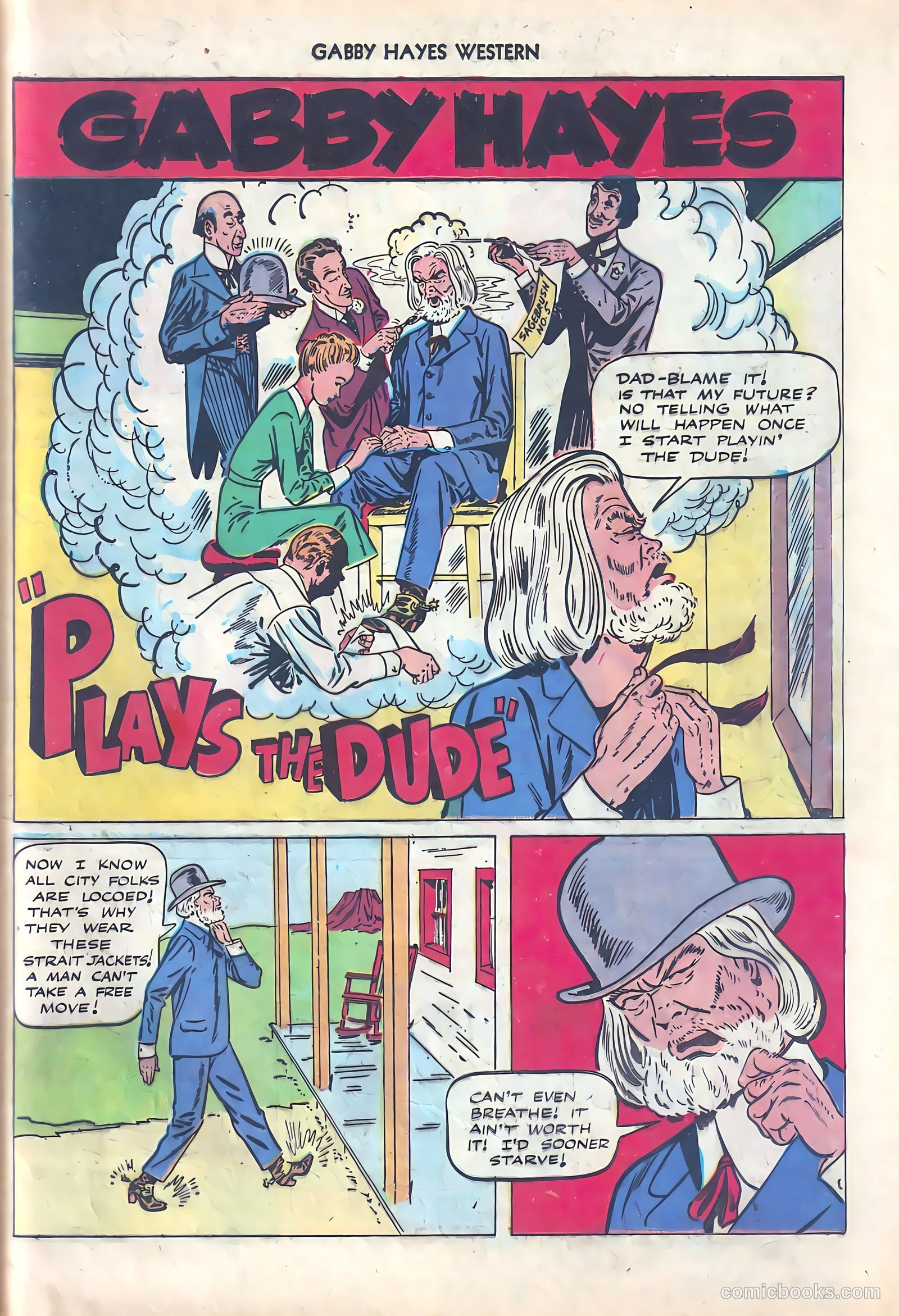 Gabby Hayes Western #1 (1948) — page 41 of 52