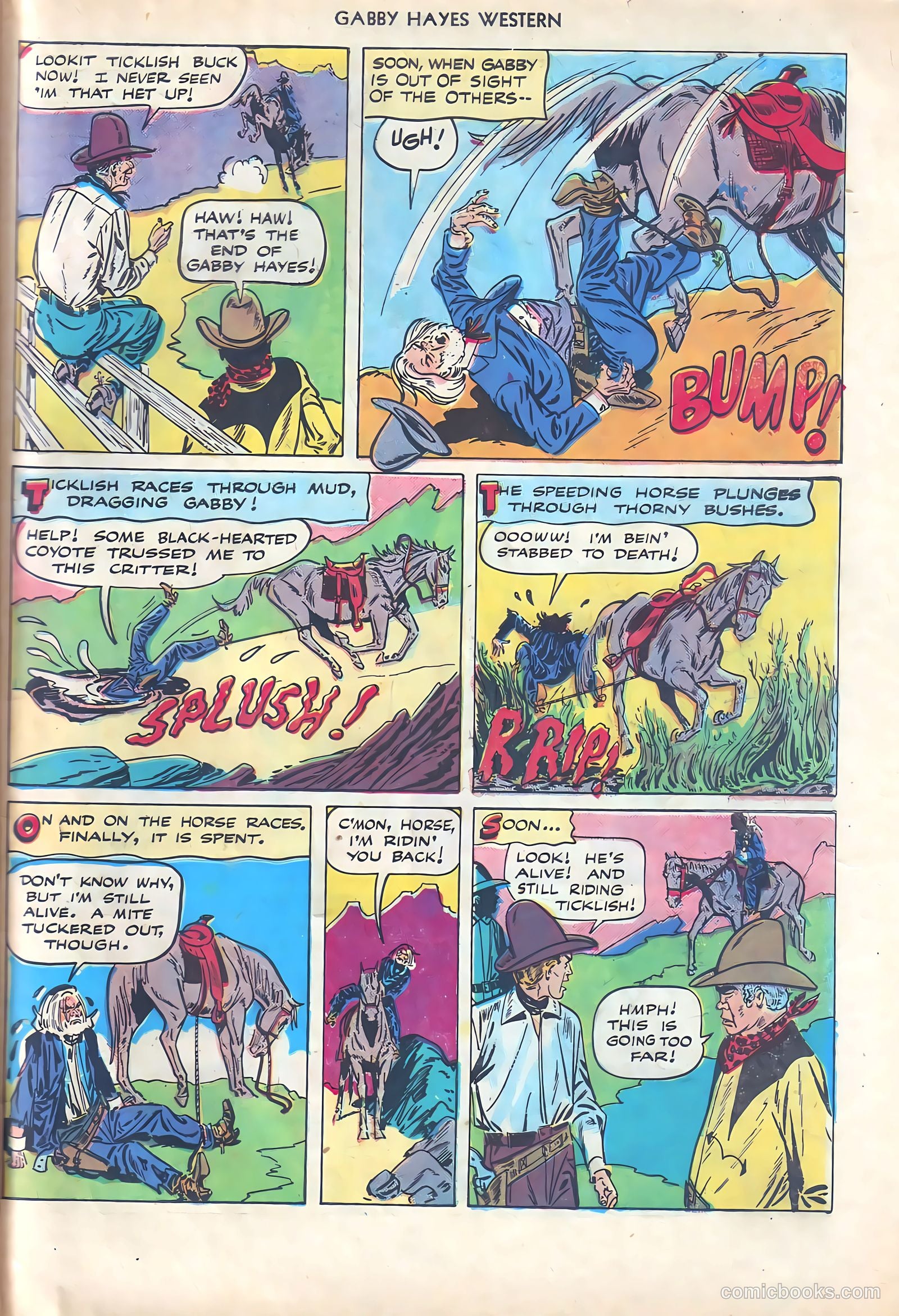 Gabby Hayes Western #1 (1948) — page 47 of 52