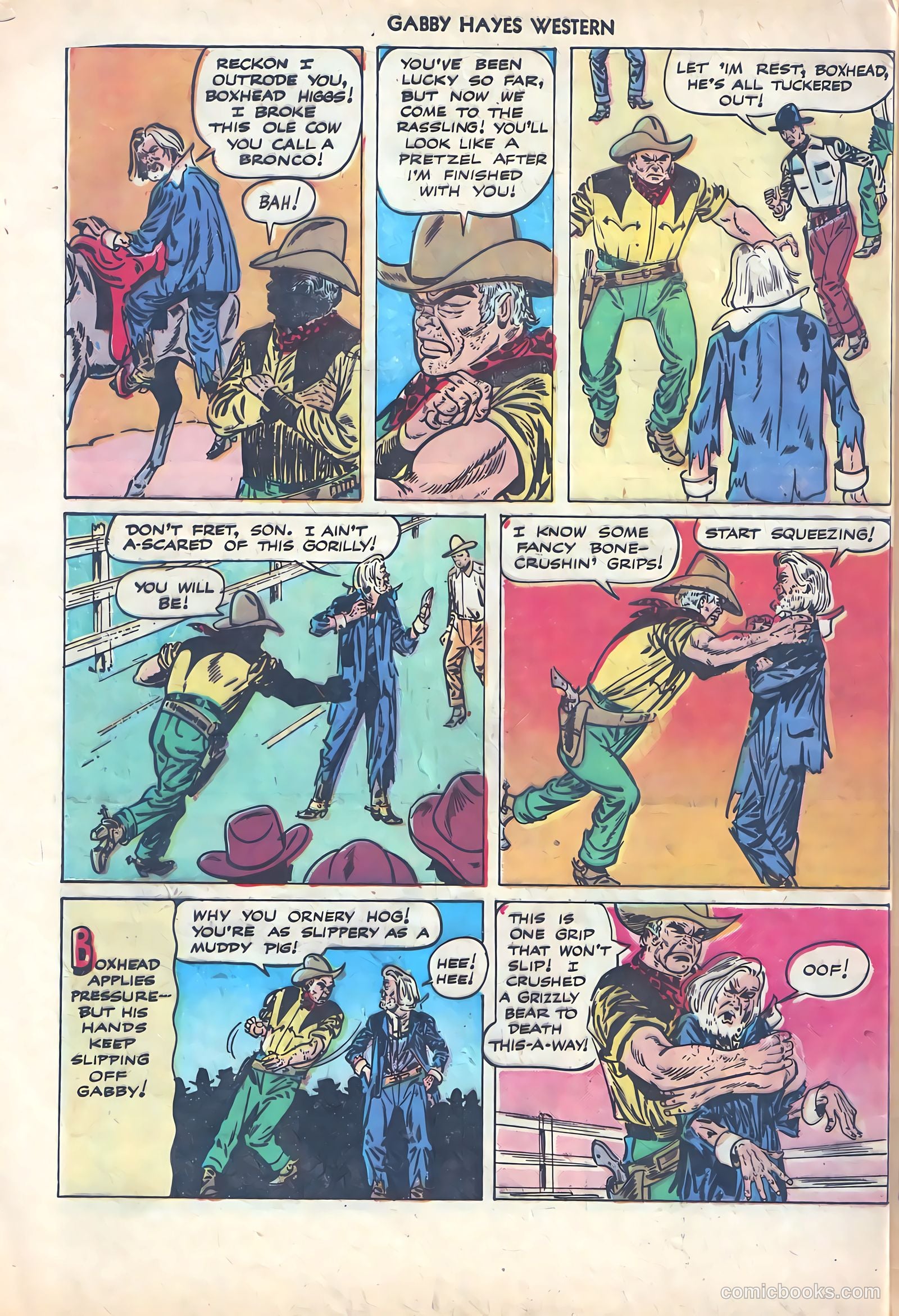 Gabby Hayes Western #1 (1948) — page 48 of 52