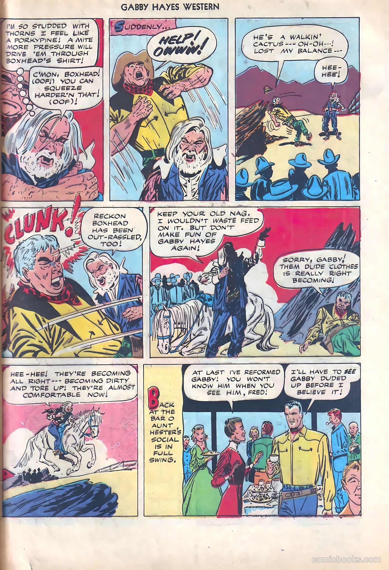 Gabby Hayes Western #1 (1948) — page 49 of 52