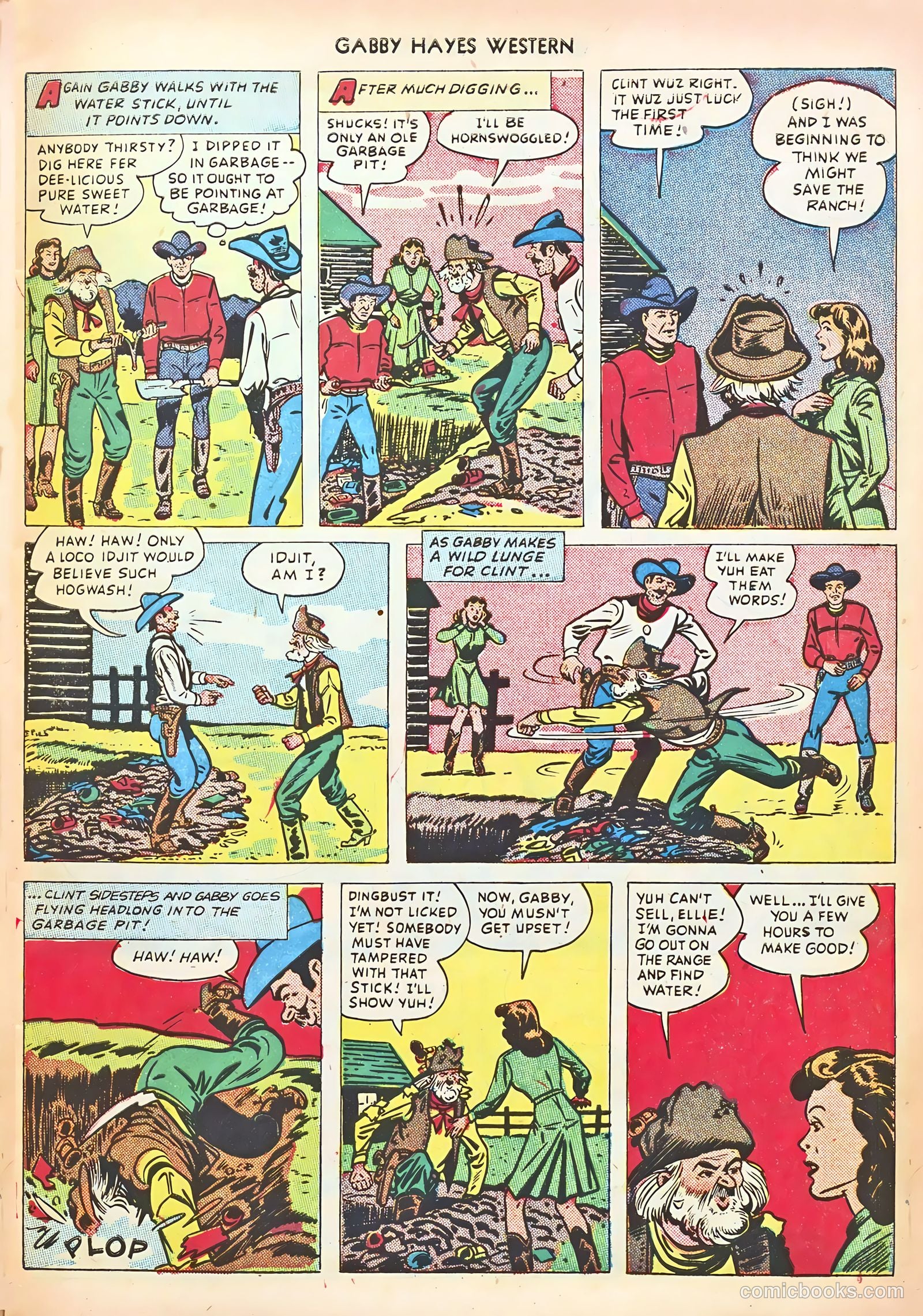 Gabby Hayes Western #10 (1949) — page 7 of 36