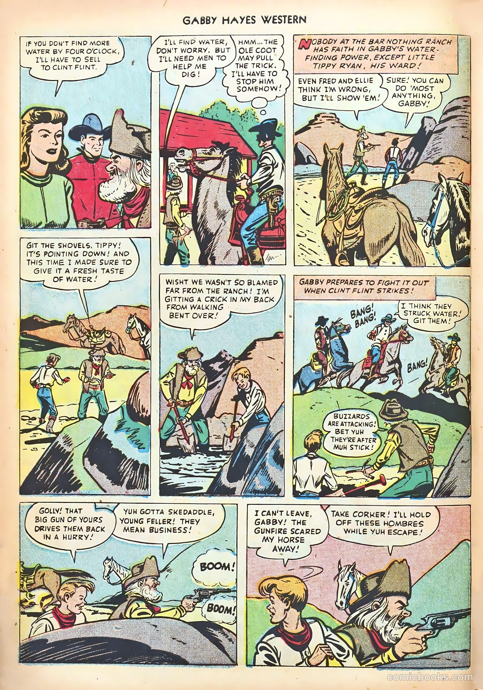 Gabby Hayes Western #10 (1949) — page 8 of 36