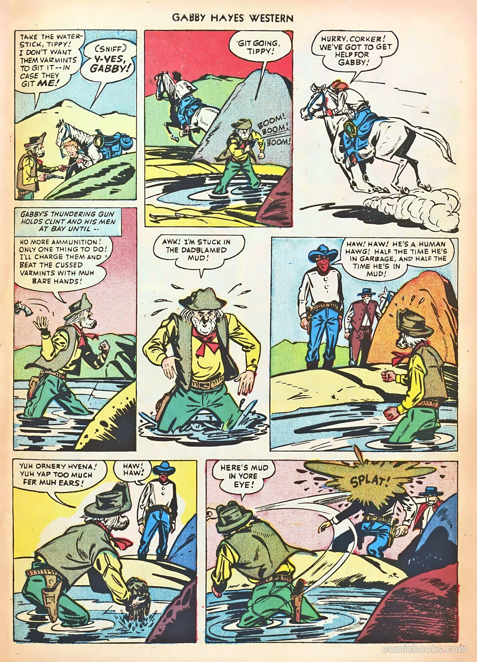 Gabby Hayes Western #10 (1949) — page 9 of 36