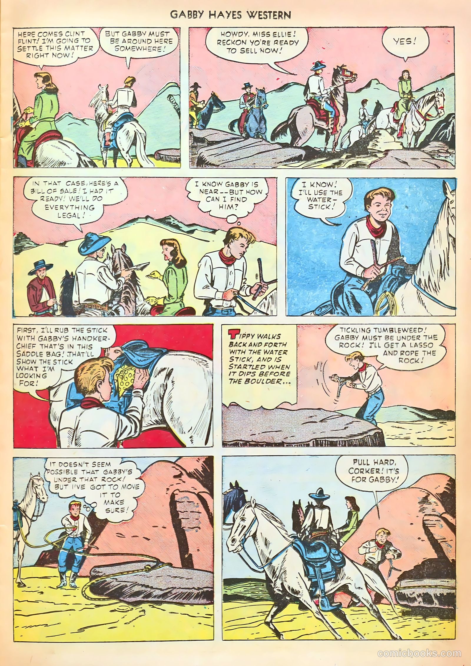 Gabby Hayes Western #10 (1949) — page 11 of 36