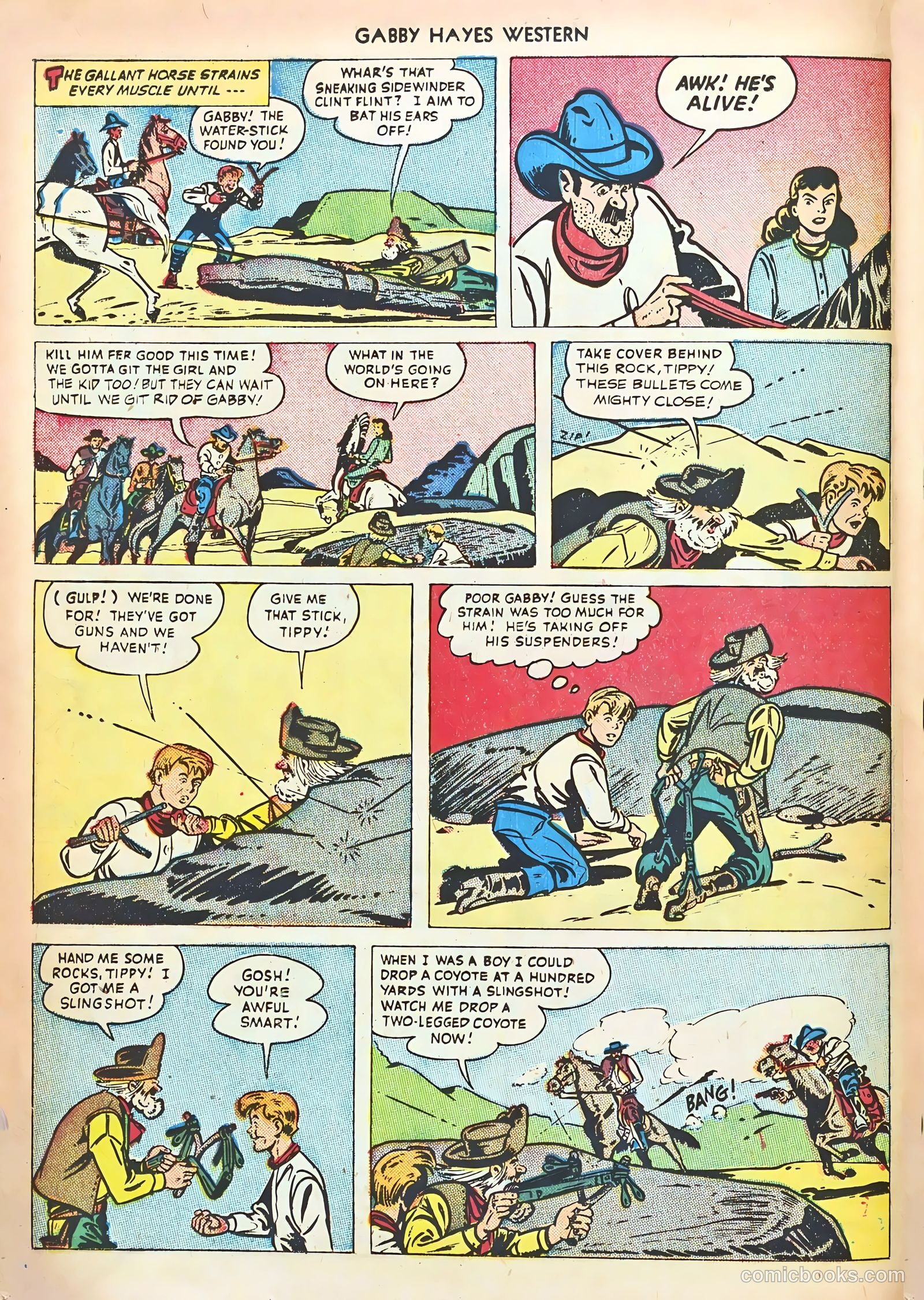 Gabby Hayes Western #10 (1949) — page 12 of 36
