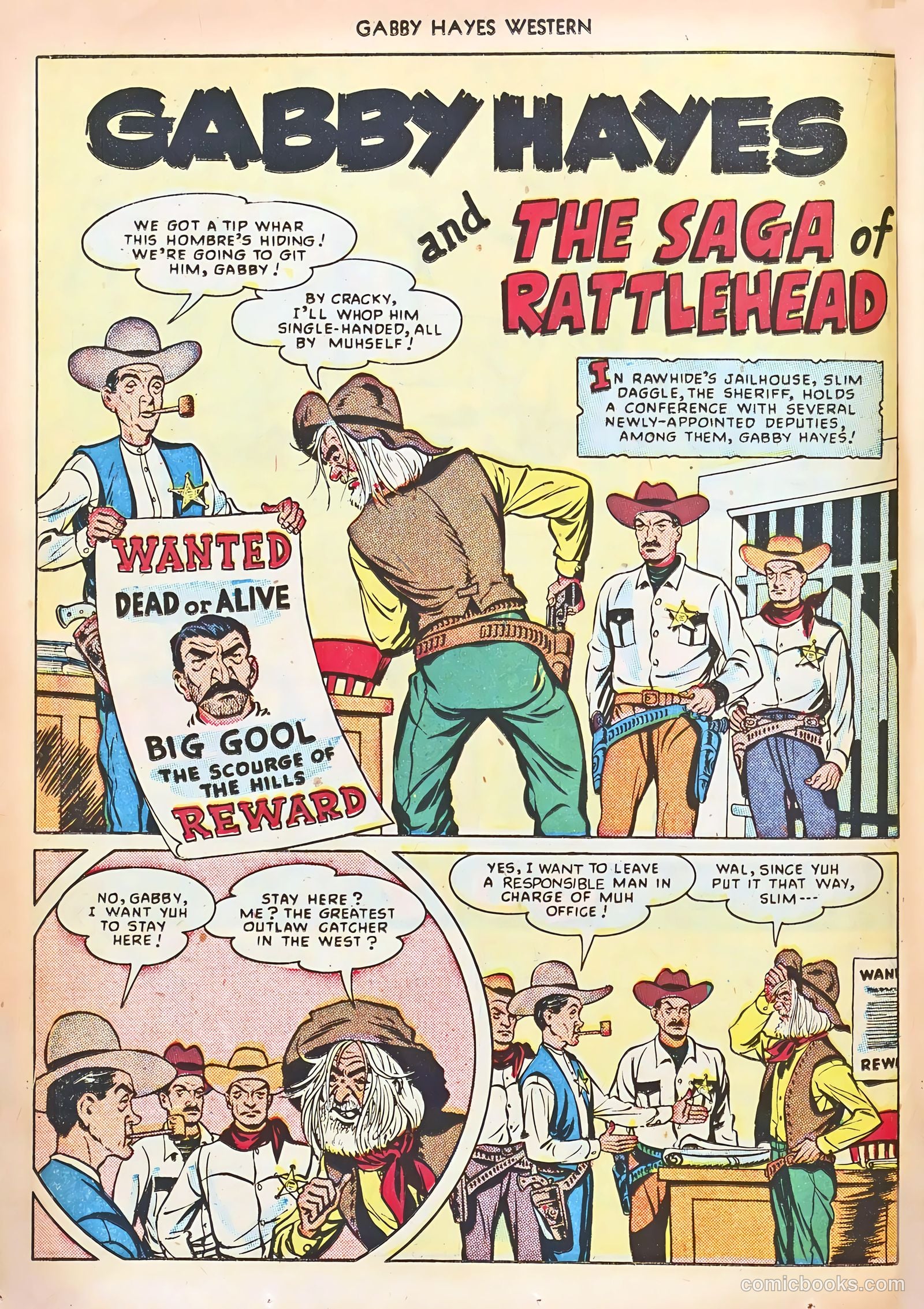 Gabby Hayes Western #10 (1949) — page 14 of 36