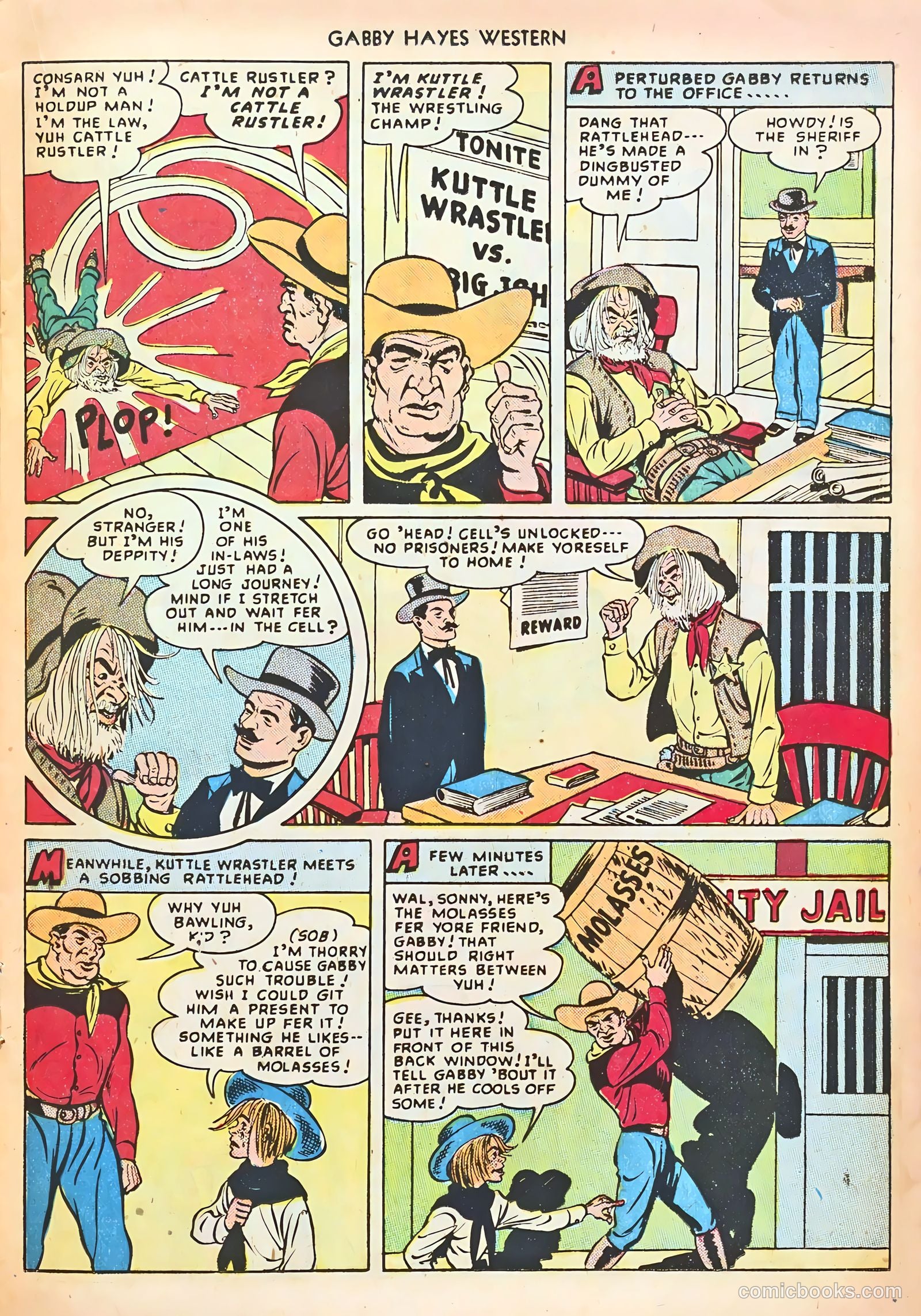 Gabby Hayes Western #10 (1949) — page 17 of 36