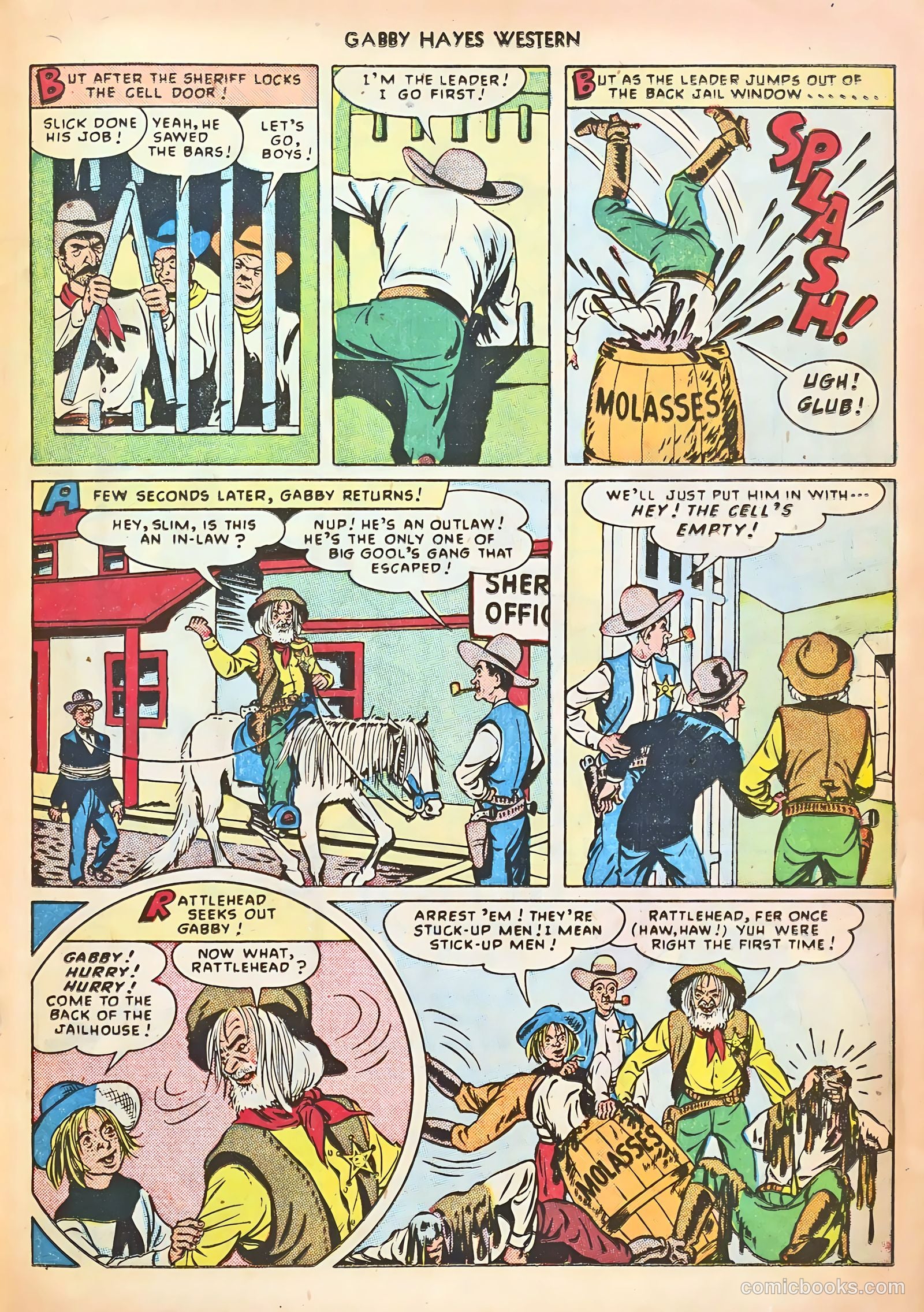 Gabby Hayes Western #10 (1949) — page 19 of 36