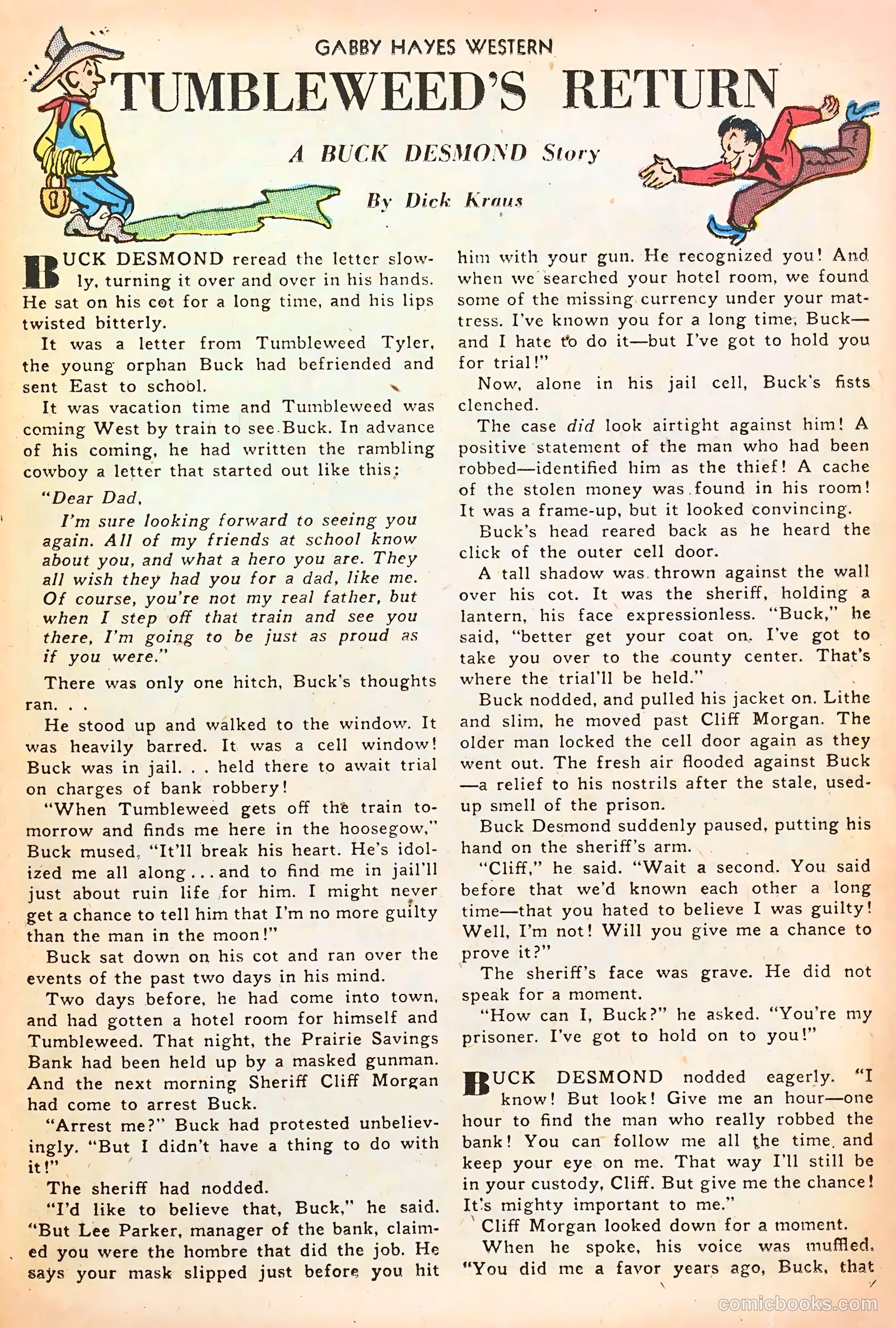Gabby Hayes Western #10 (1949) — page 21 of 36