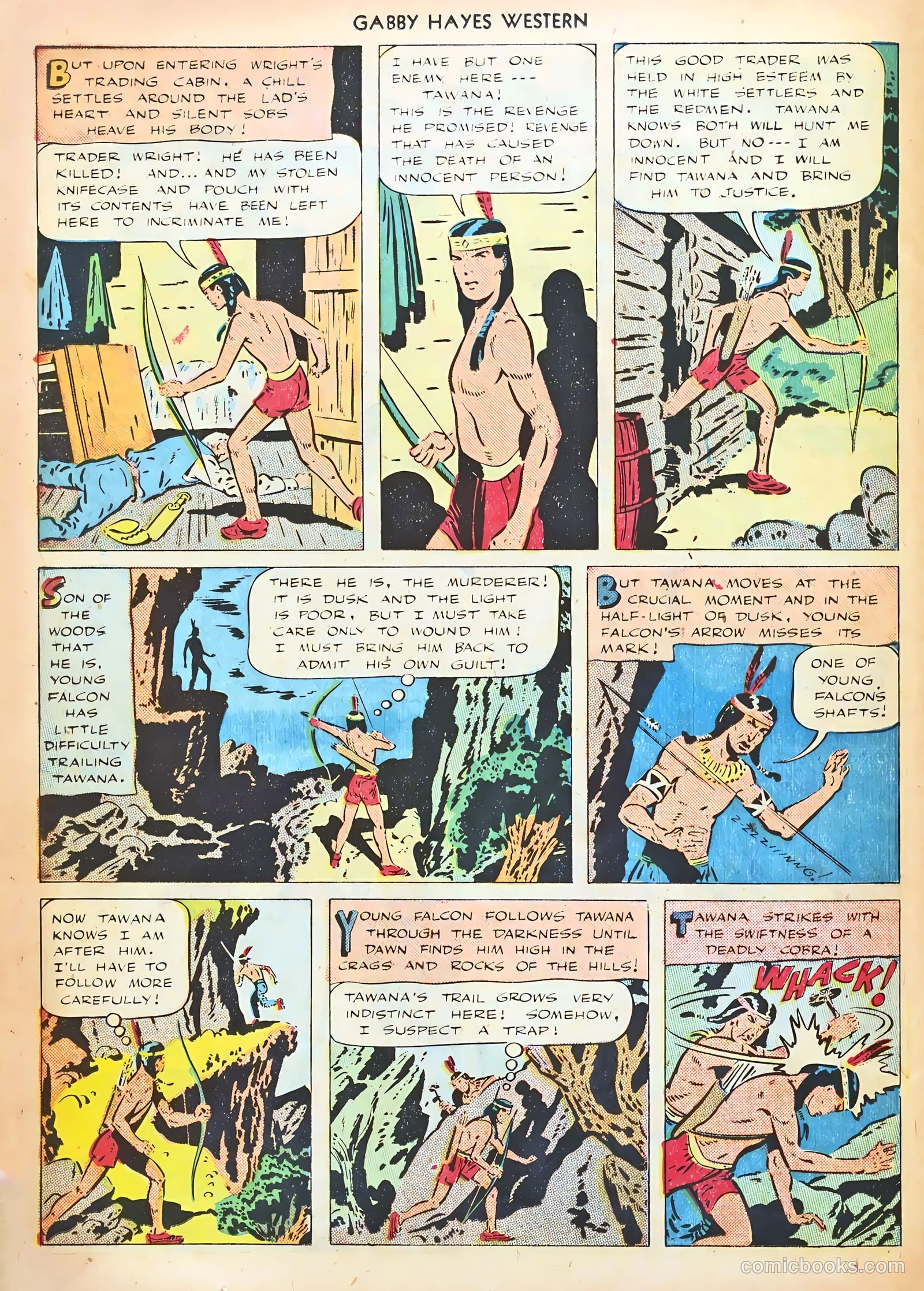 Gabby Hayes Western #10 (1949) — page 24 of 36