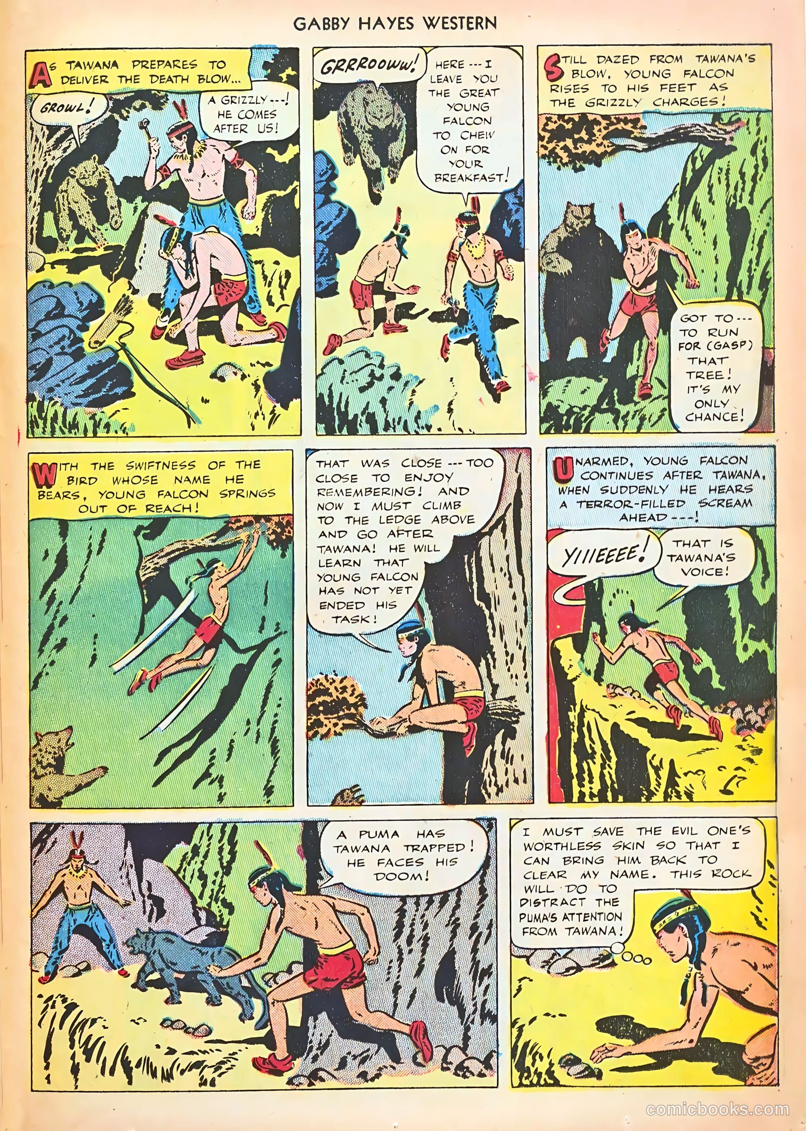 Gabby Hayes Western #10 (1949) — page 25 of 36