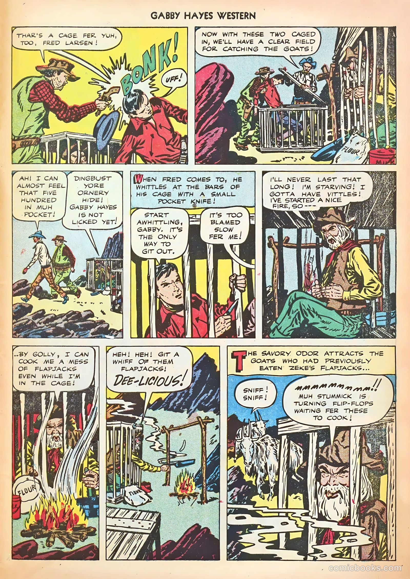 Gabby Hayes Western #10 (1949) — page 31 of 36