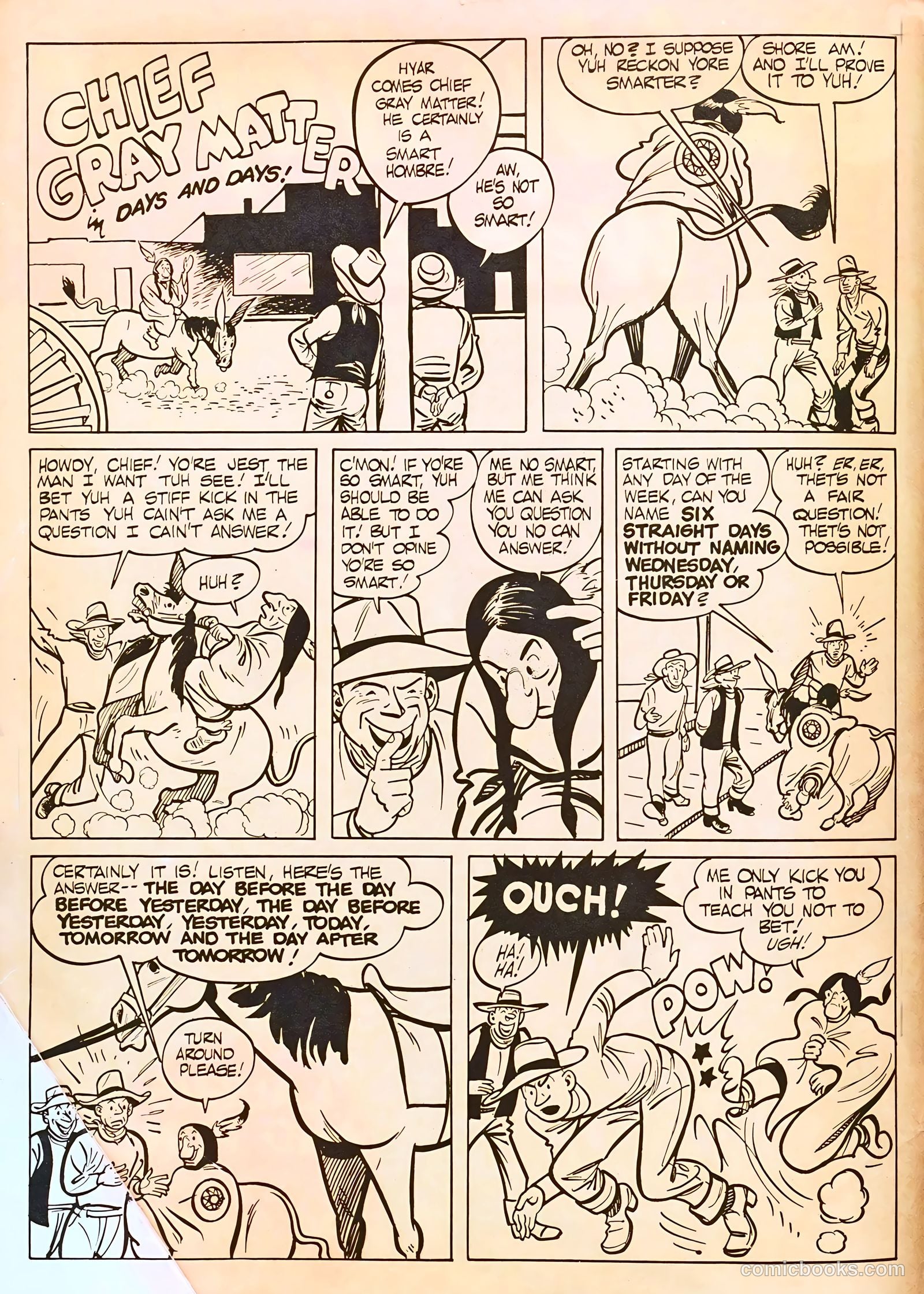 Gabby Hayes Western #11 (1949) — page 2 of 36
