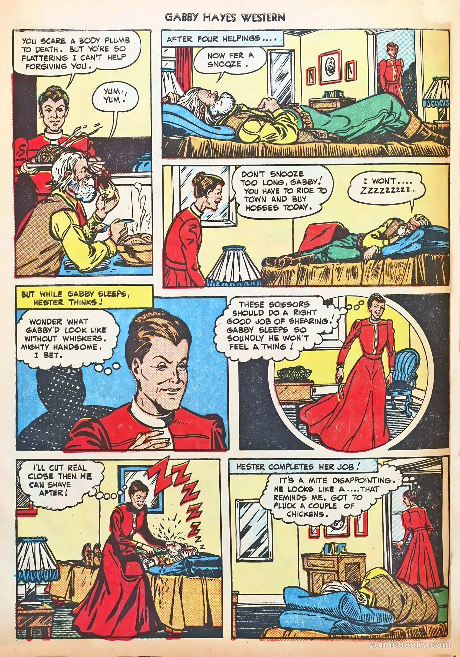Gabby Hayes Western #11 (1949) — page 4 of 36