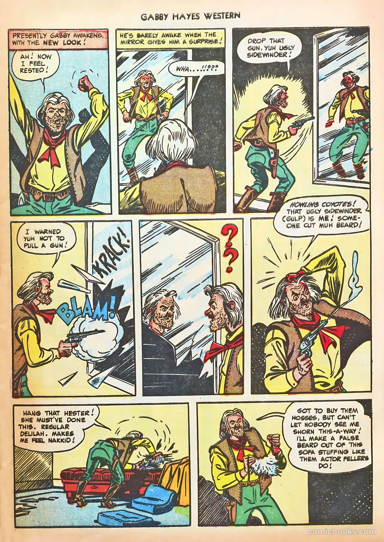 Gabby Hayes Western #11 (1949) — page 5 of 36