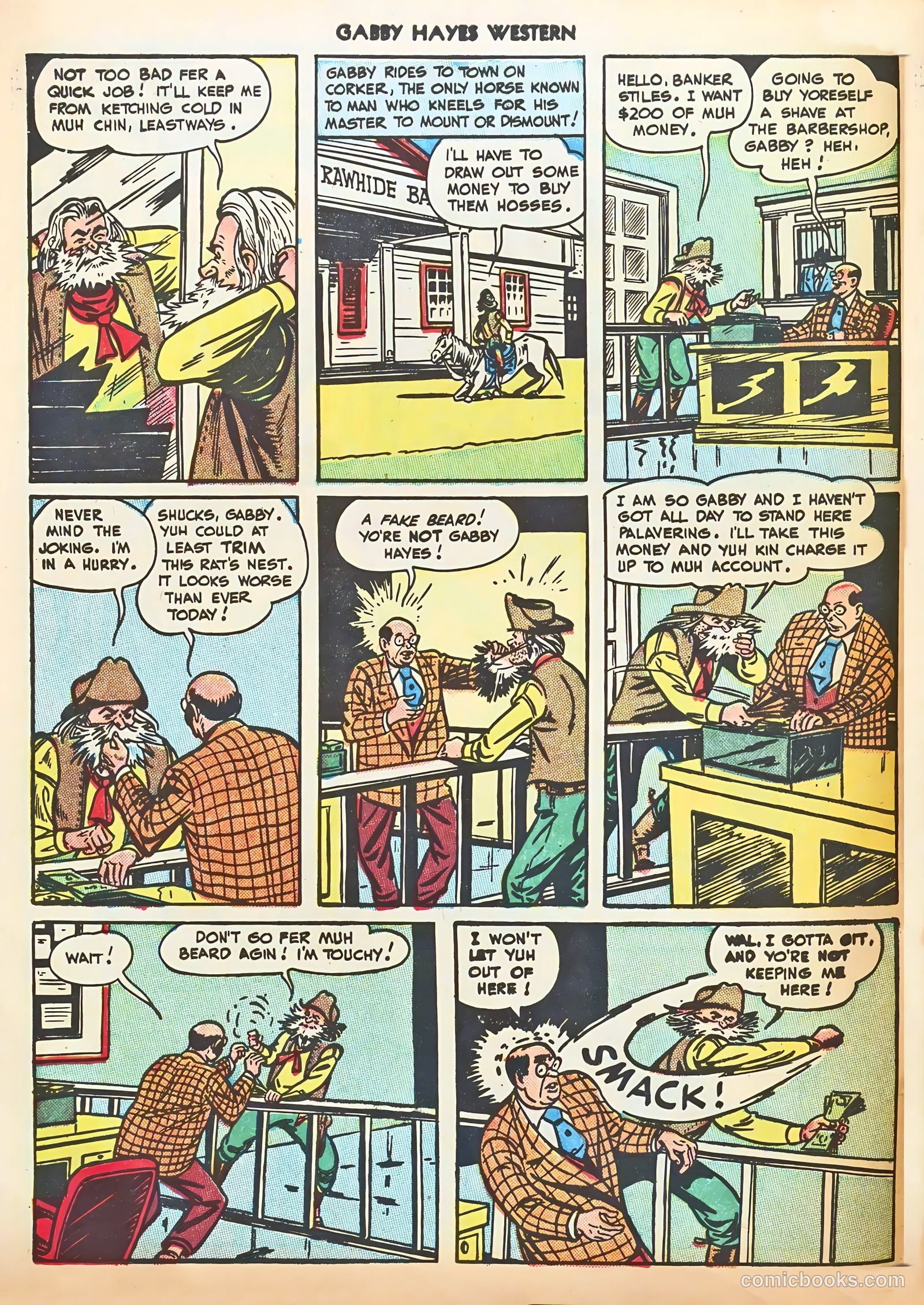 Gabby Hayes Western #11 (1949) — page 6 of 36