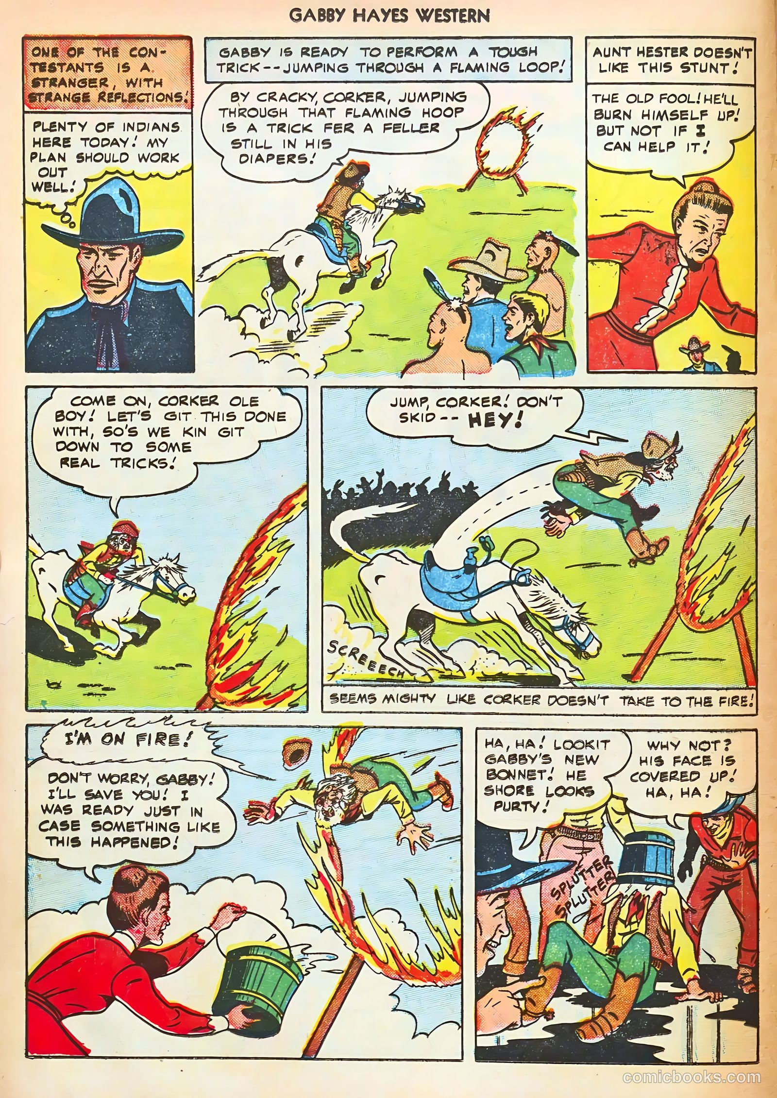 Gabby Hayes Western #11 (1949) — page 12 of 36
