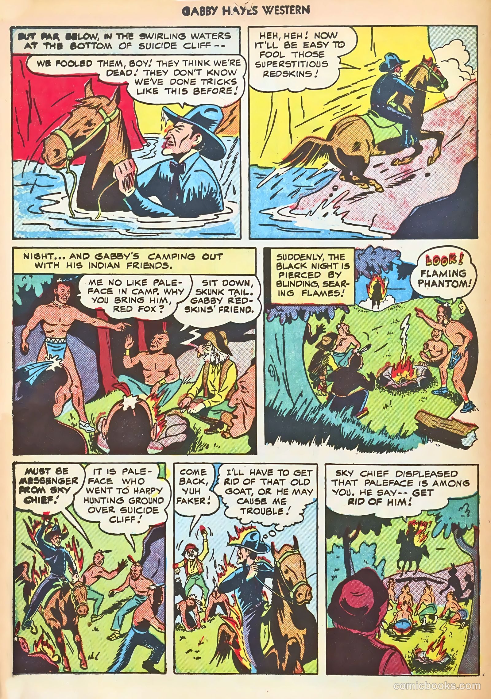 Gabby Hayes Western #11 (1949) — page 14 of 36