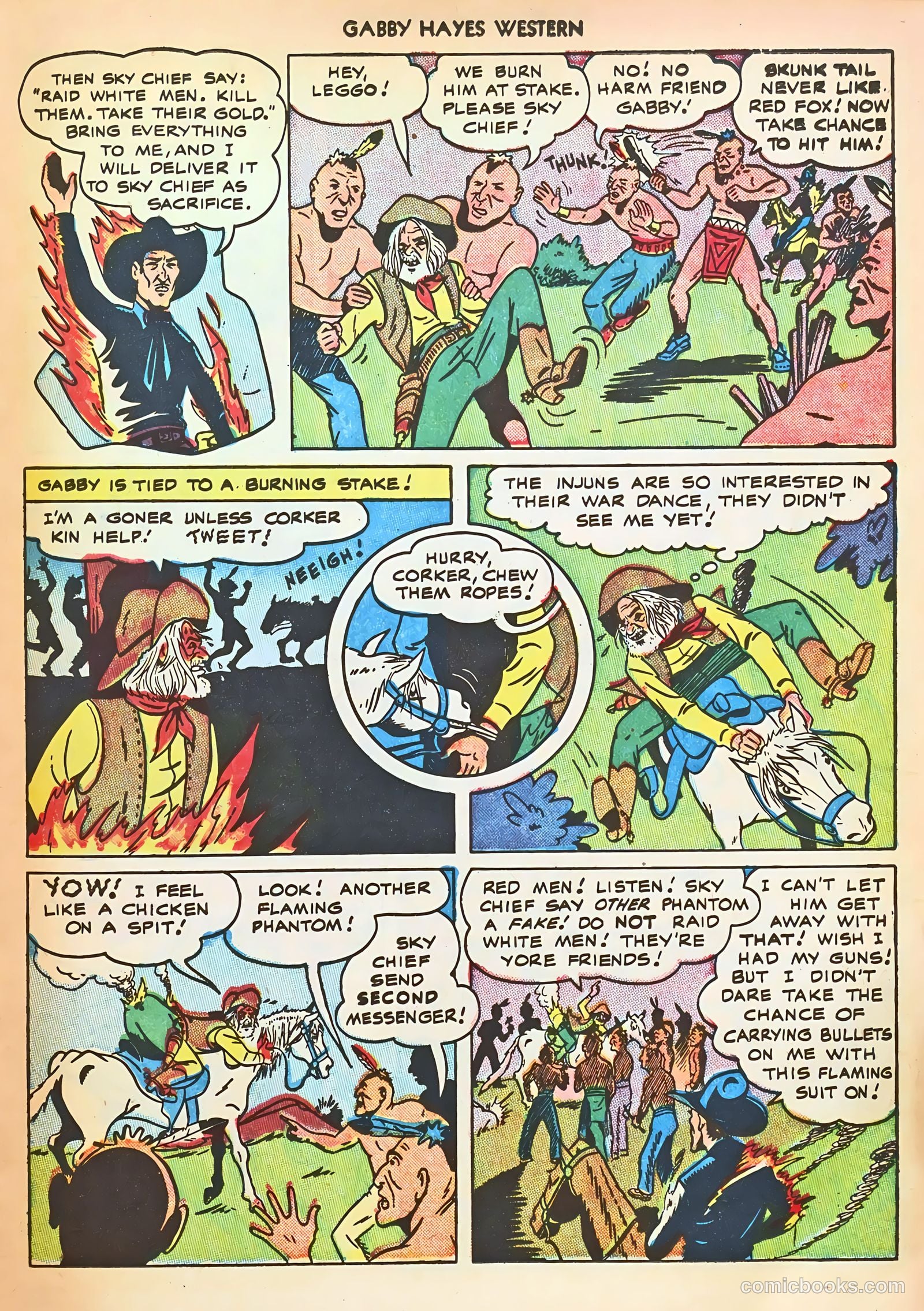 Gabby Hayes Western #11 (1949) — page 15 of 36