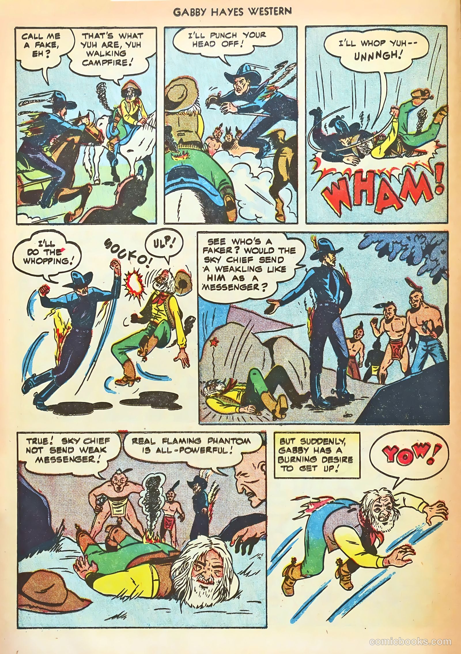 Gabby Hayes Western #11 (1949) — page 16 of 36