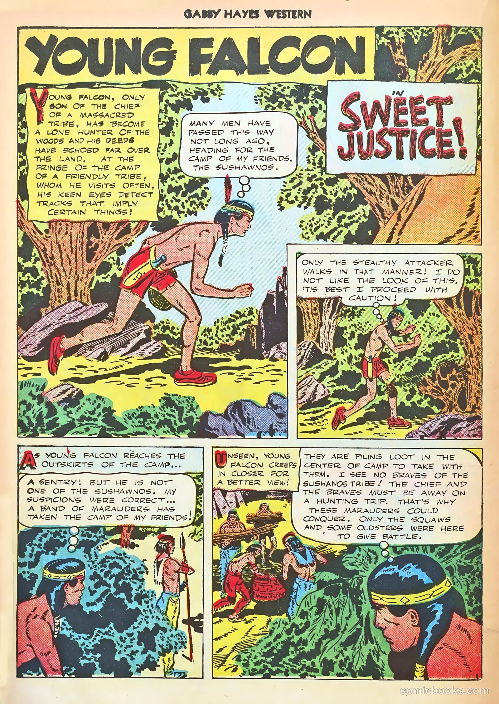 Gabby Hayes Western #11 (1949) — page 18 of 36
