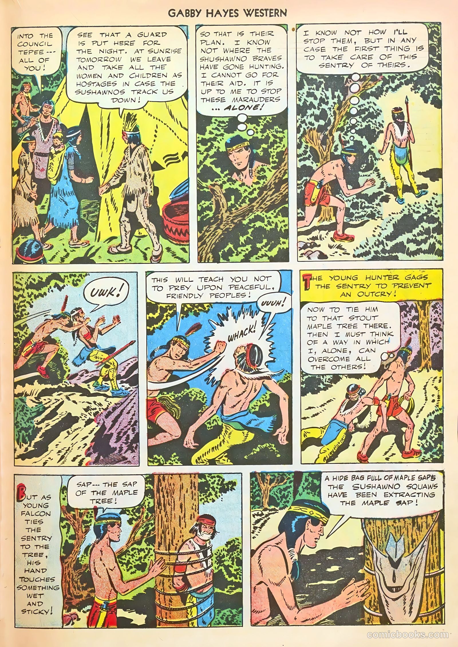 Gabby Hayes Western #11 (1949) — page 19 of 36