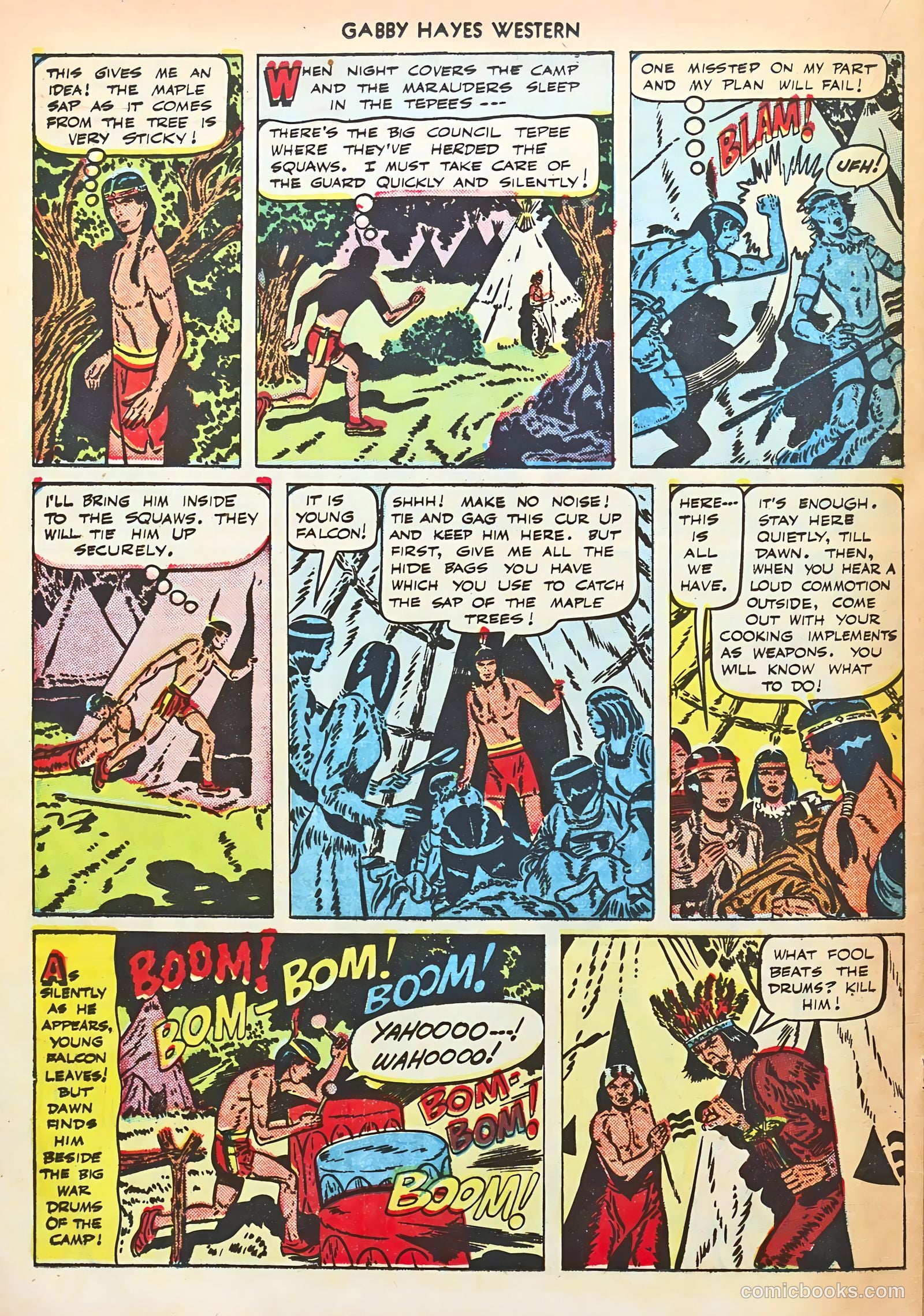 Gabby Hayes Western #11 (1949) — page 20 of 36