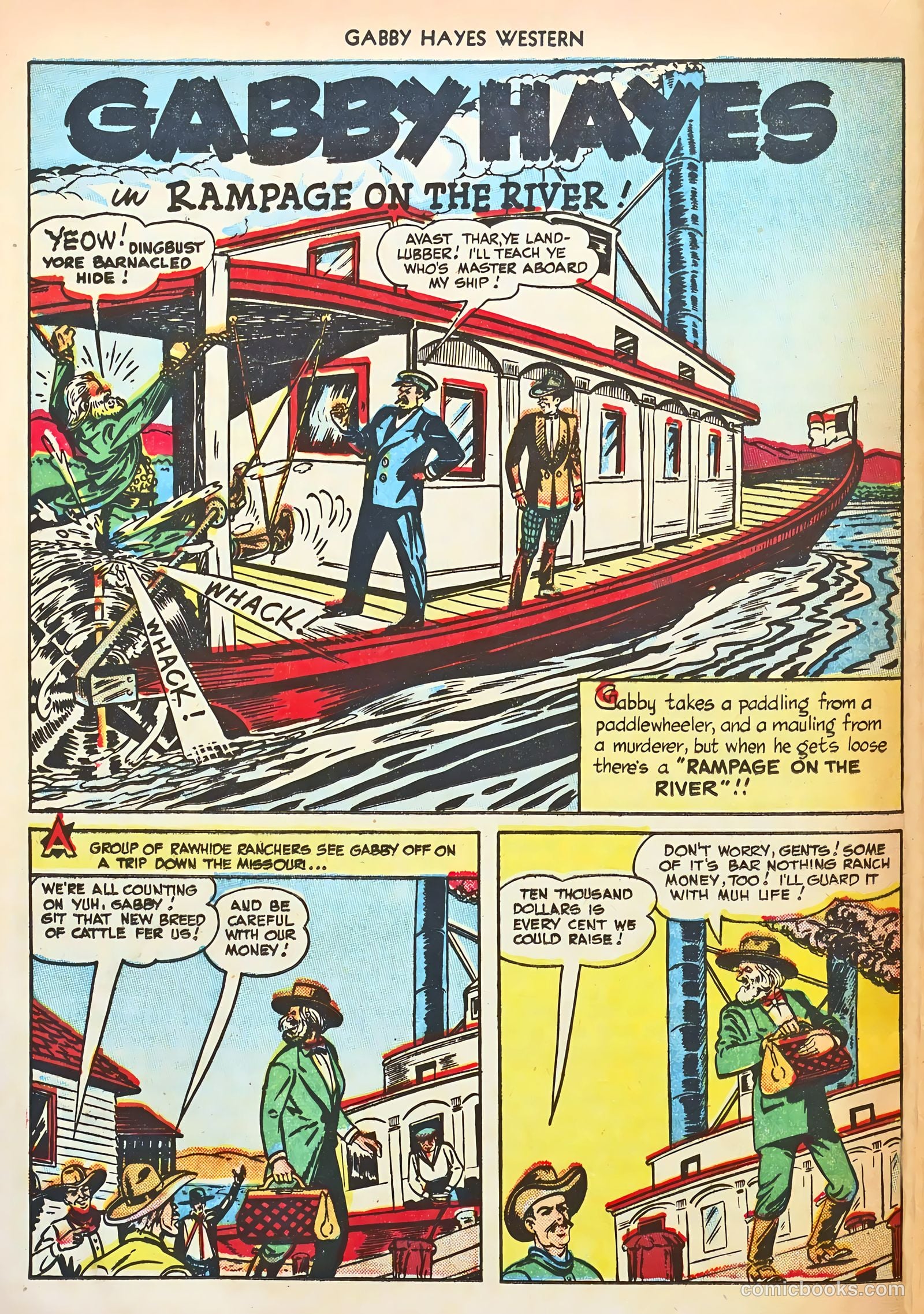 Gabby Hayes Western #11 (1949) — page 24 of 36