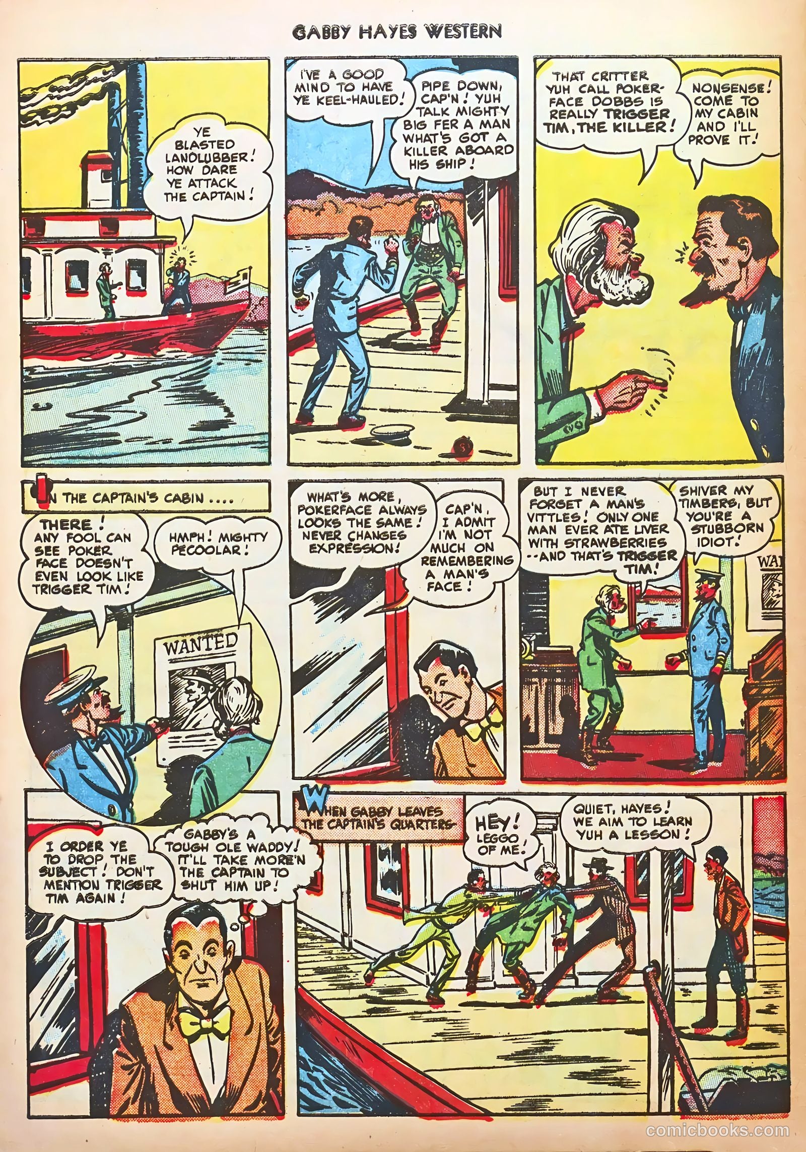 Gabby Hayes Western #11 (1949) — page 28 of 36