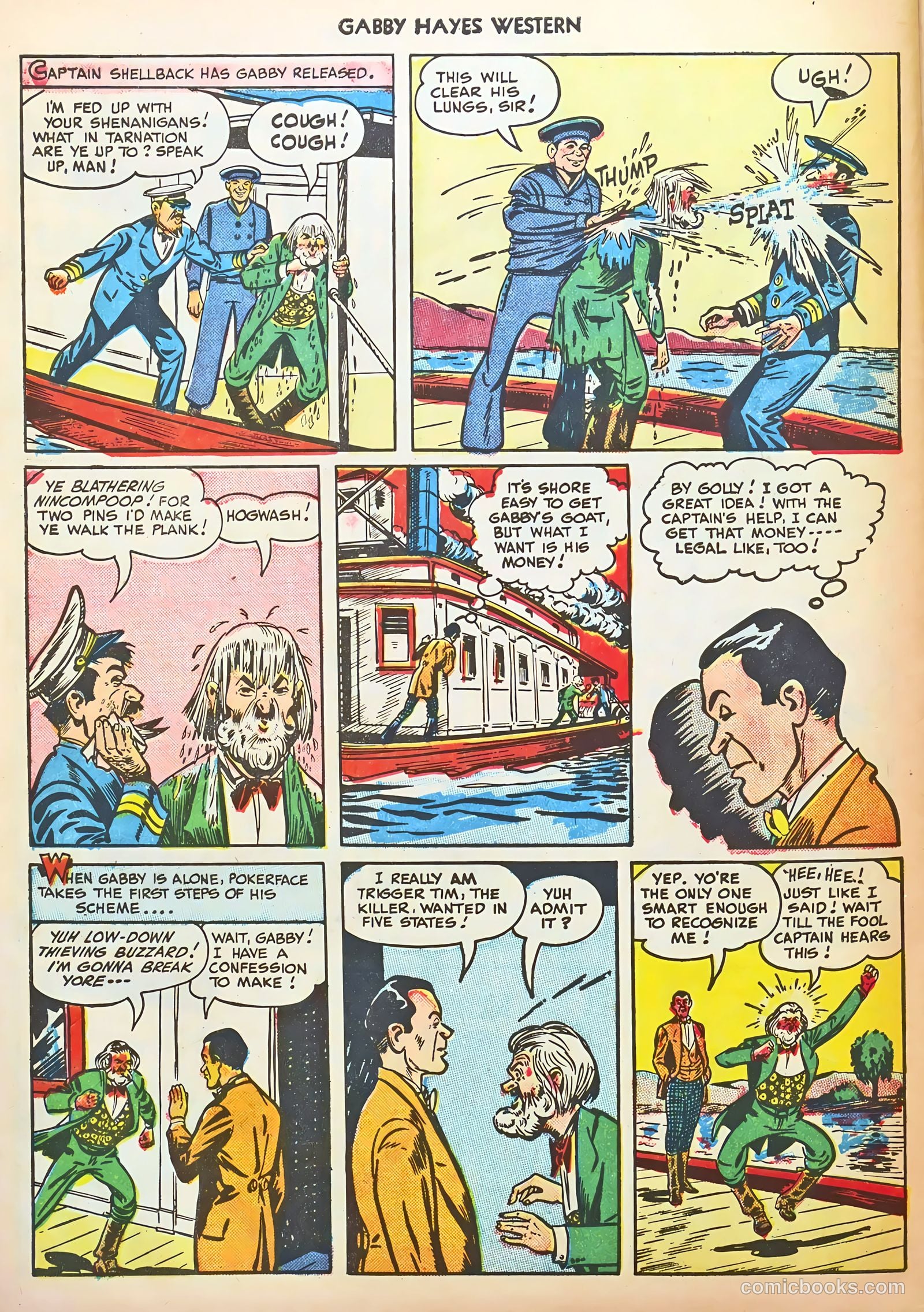 Gabby Hayes Western #11 (1949) — page 30 of 36