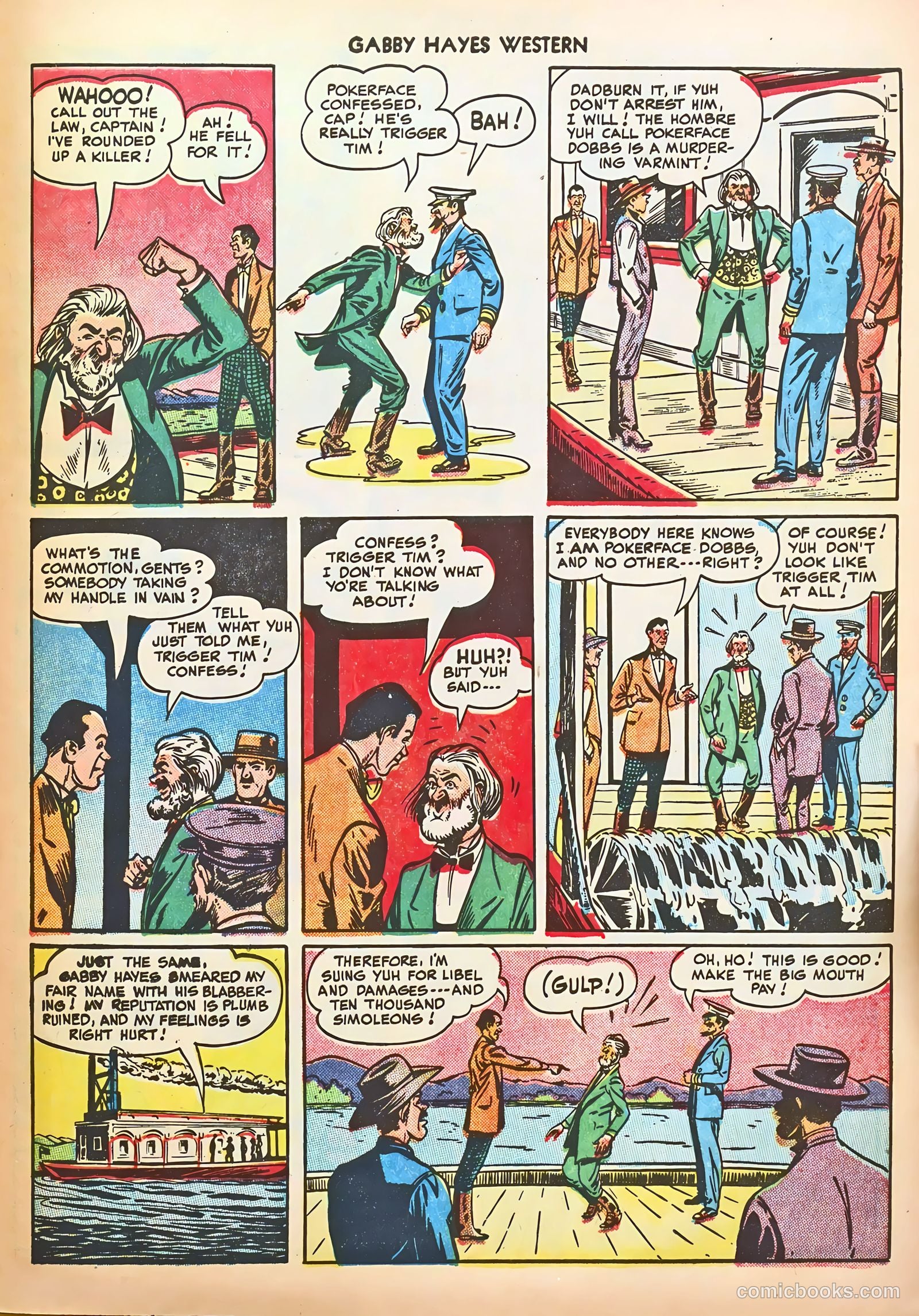 Gabby Hayes Western #11 (1949) — page 31 of 36