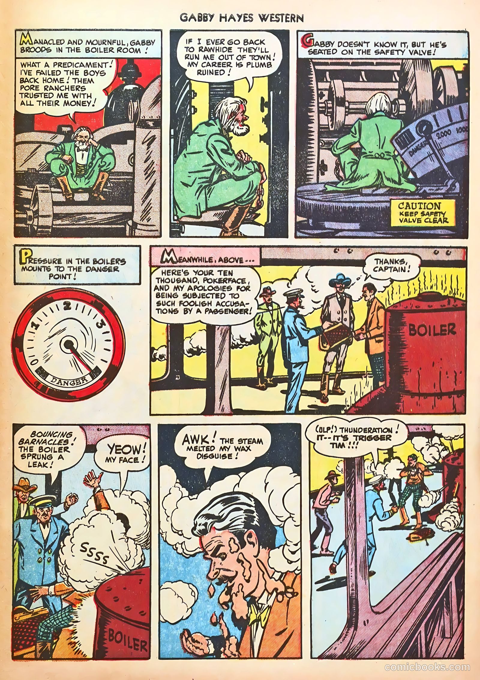Gabby Hayes Western #11 (1949) — page 33 of 36