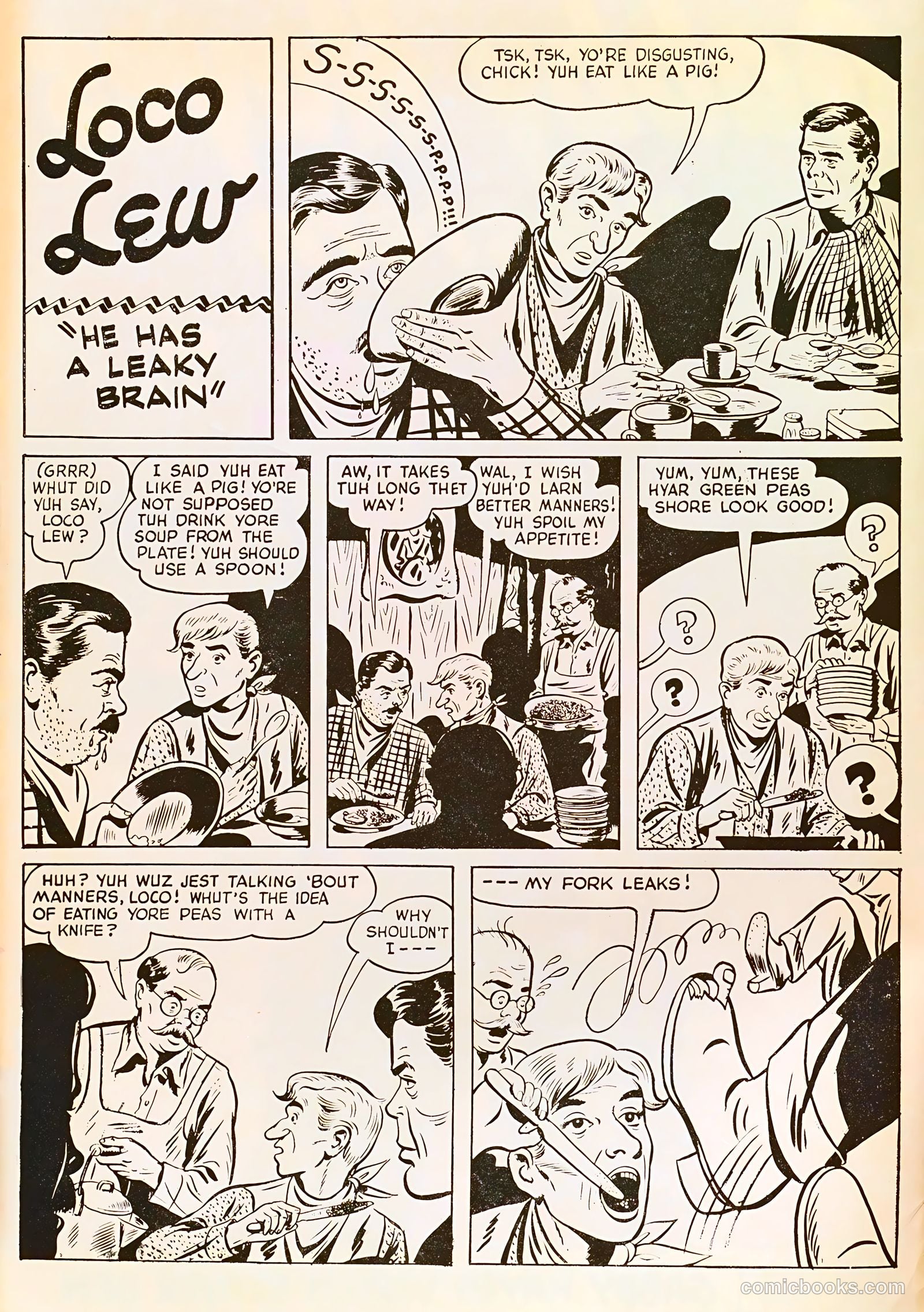 Gabby Hayes Western #12 (1949) — page 2 of 36