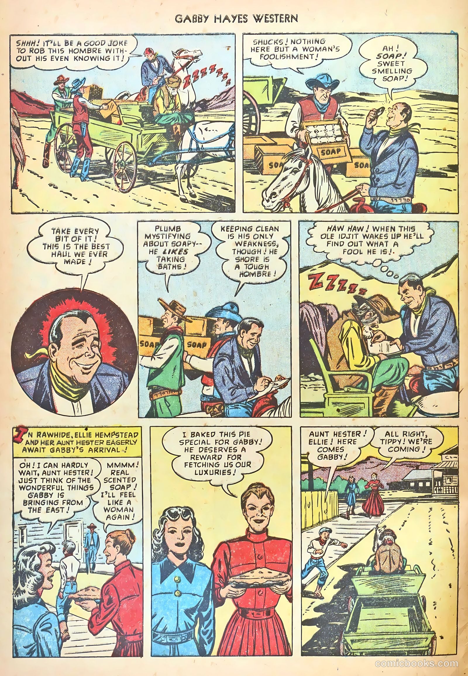 Gabby Hayes Western #12 (1949) — page 4 of 36