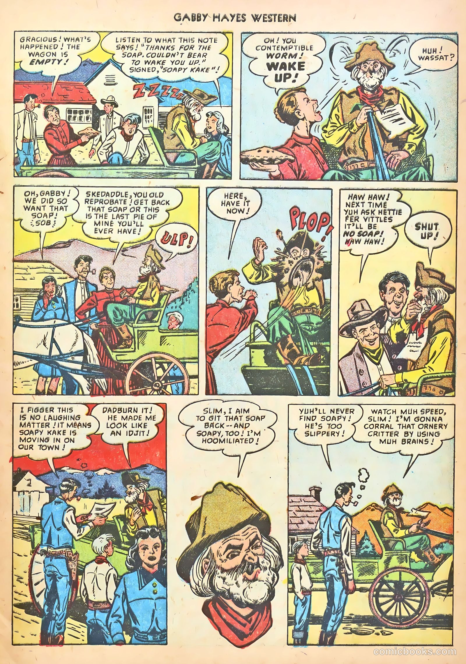 Gabby Hayes Western #12 (1949) — page 5 of 36