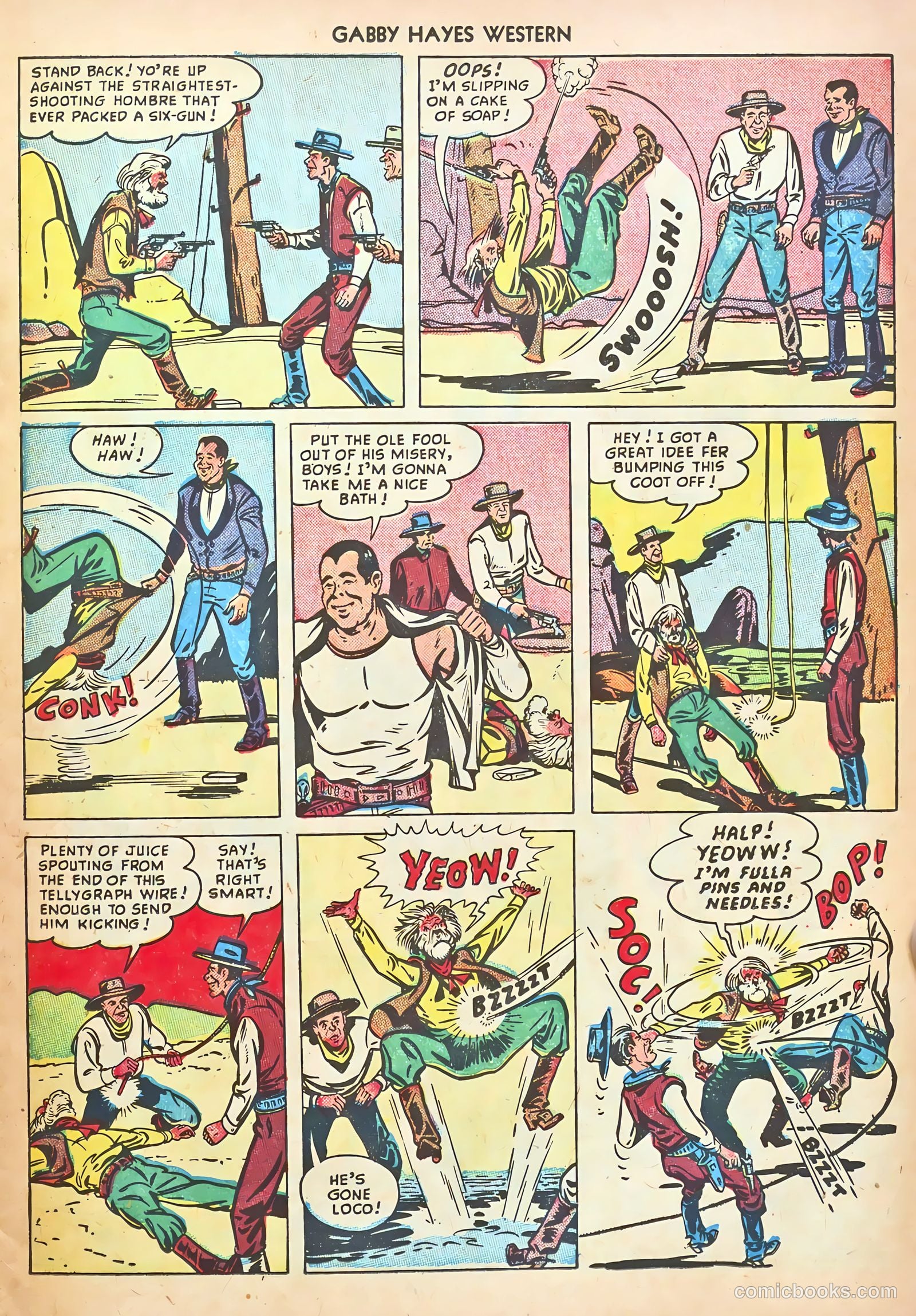 Gabby Hayes Western #12 (1949) — page 11 of 36