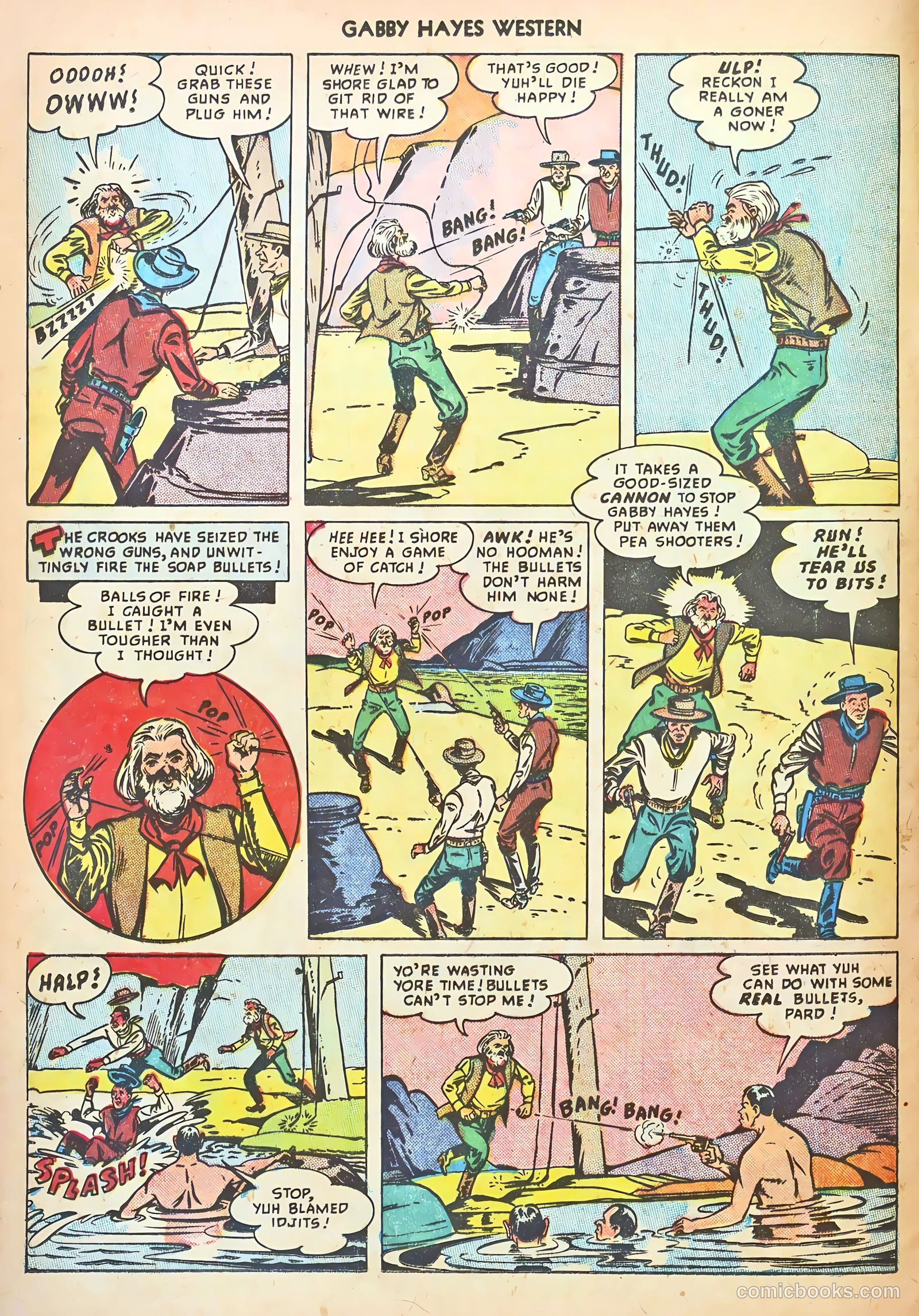 Gabby Hayes Western #12 (1949) — page 12 of 36