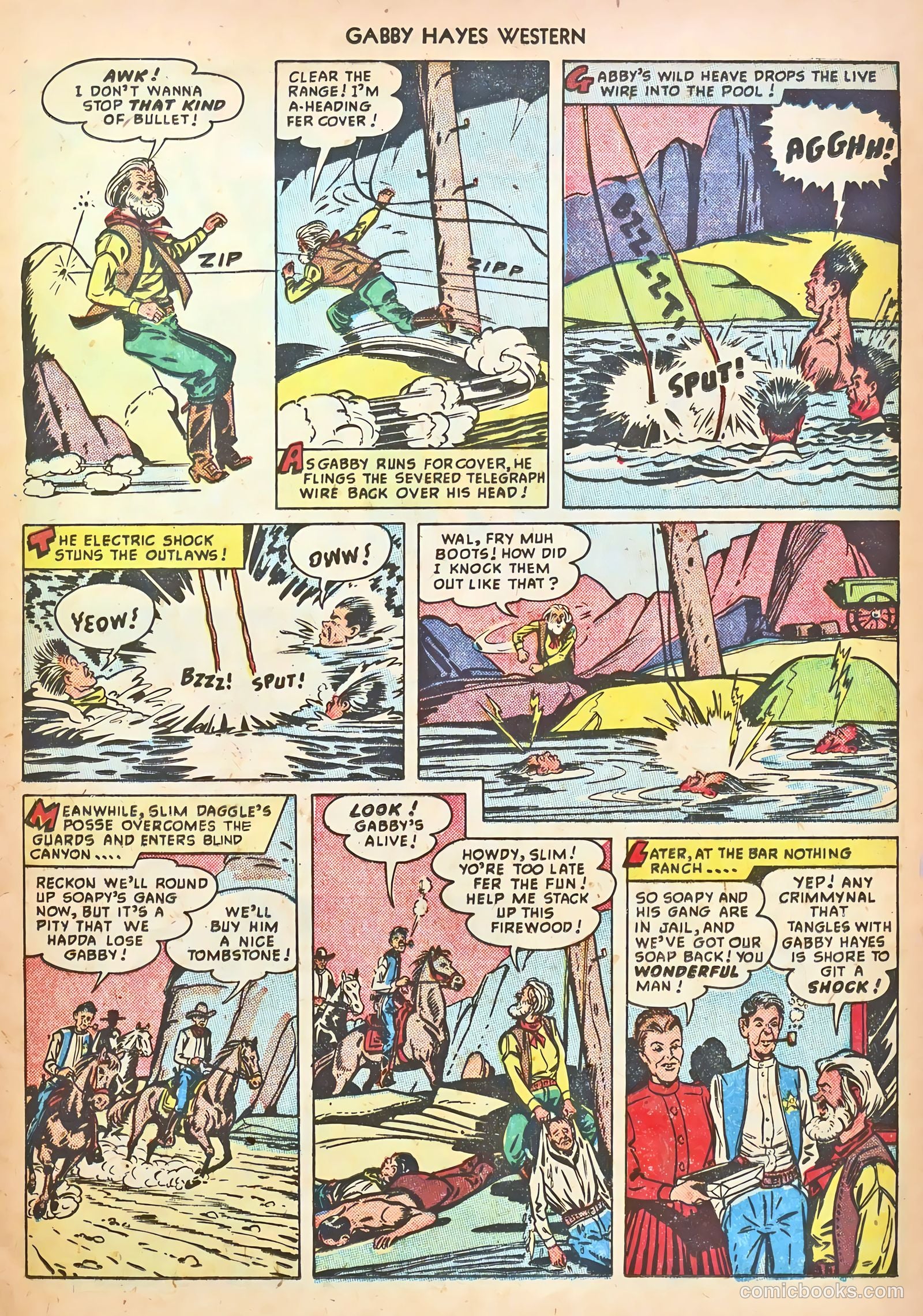 Gabby Hayes Western #12 (1949) — page 13 of 36
