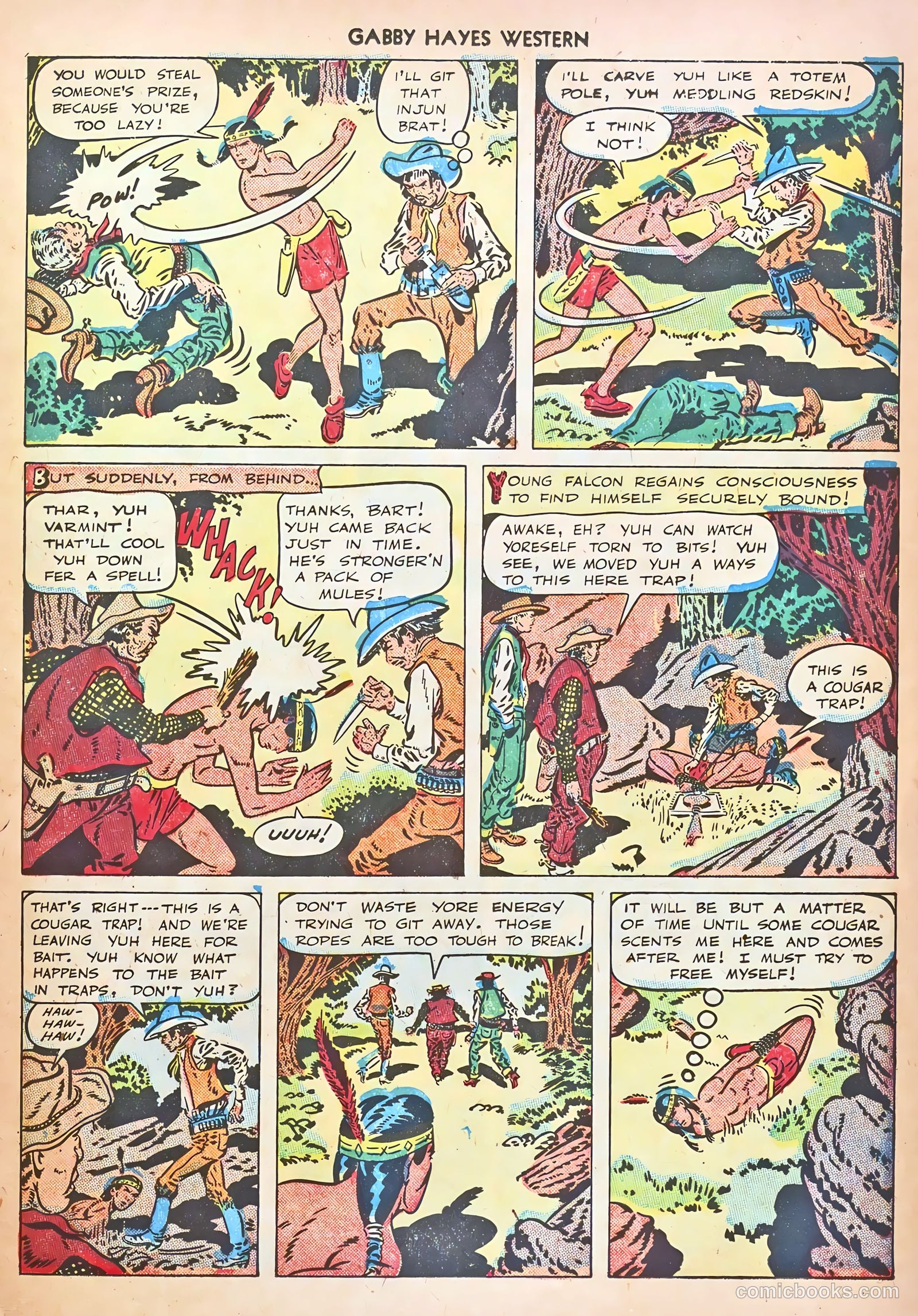 Gabby Hayes Western #12 (1949) — page 15 of 36