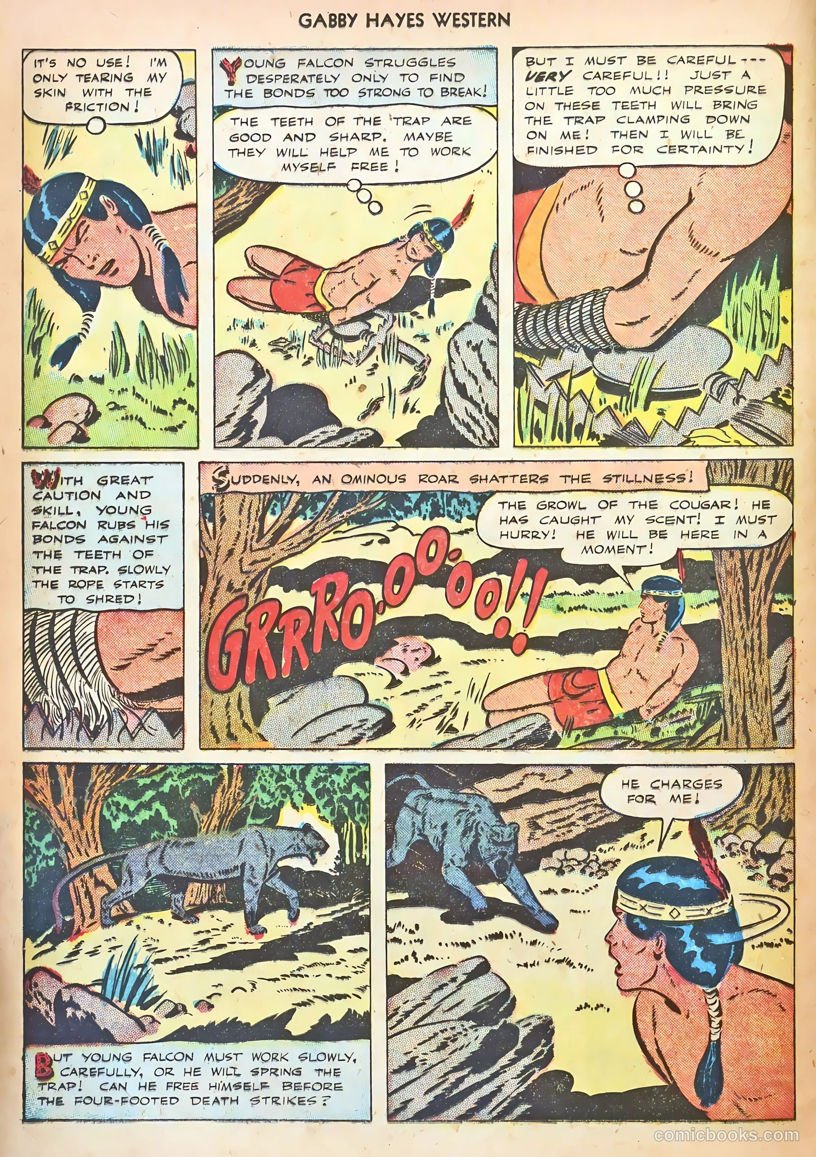 Gabby Hayes Western #12 (1949) — page 16 of 36