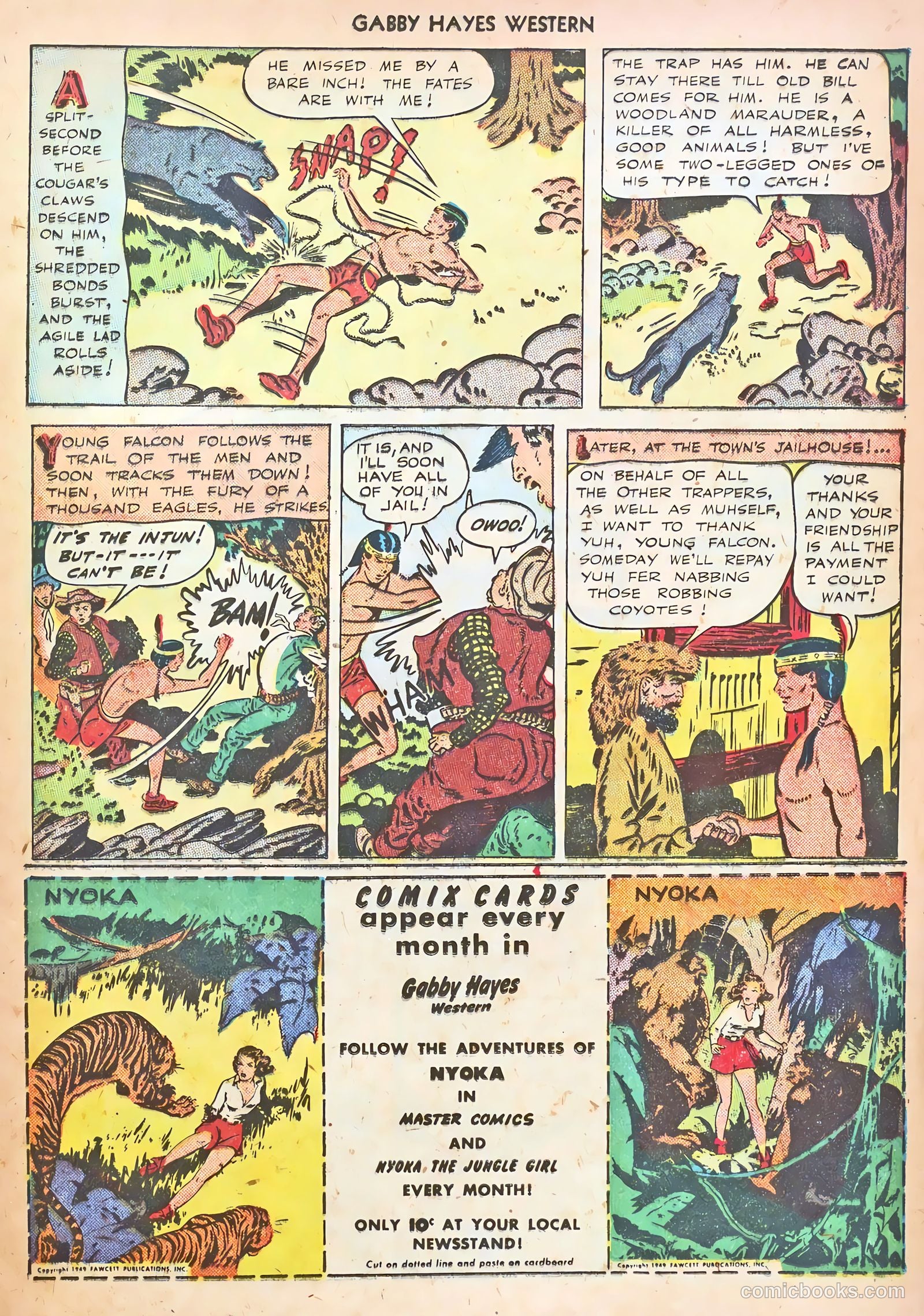 Gabby Hayes Western #12 (1949) — page 17 of 36