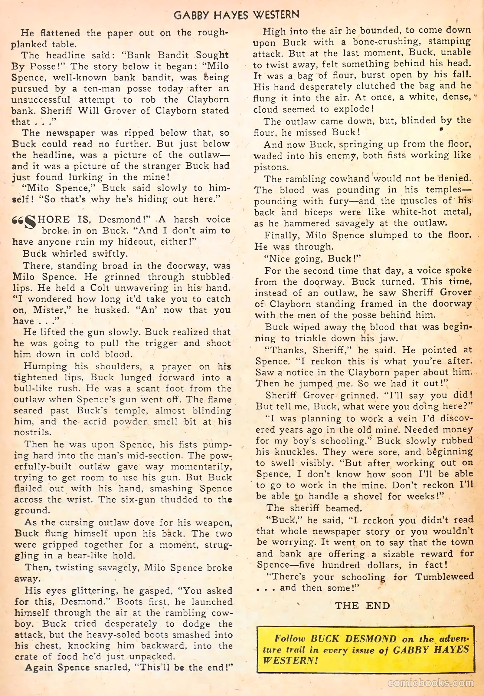 Gabby Hayes Western #12 (1949) — page 26 of 36