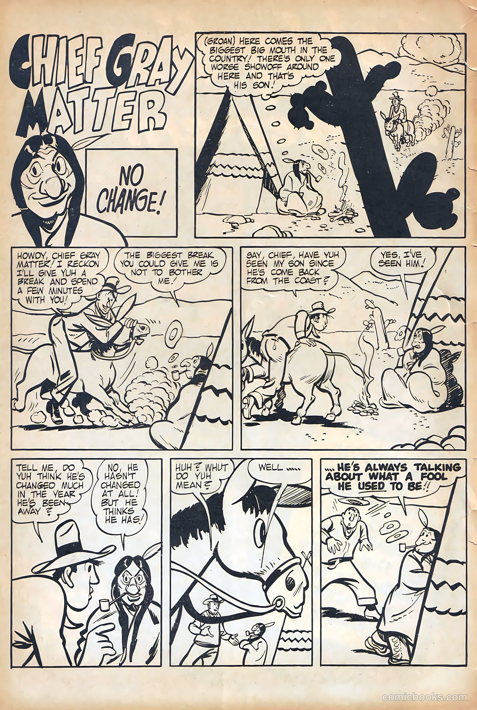 Gabby Hayes Western #13 (1949) — page 2 of 36