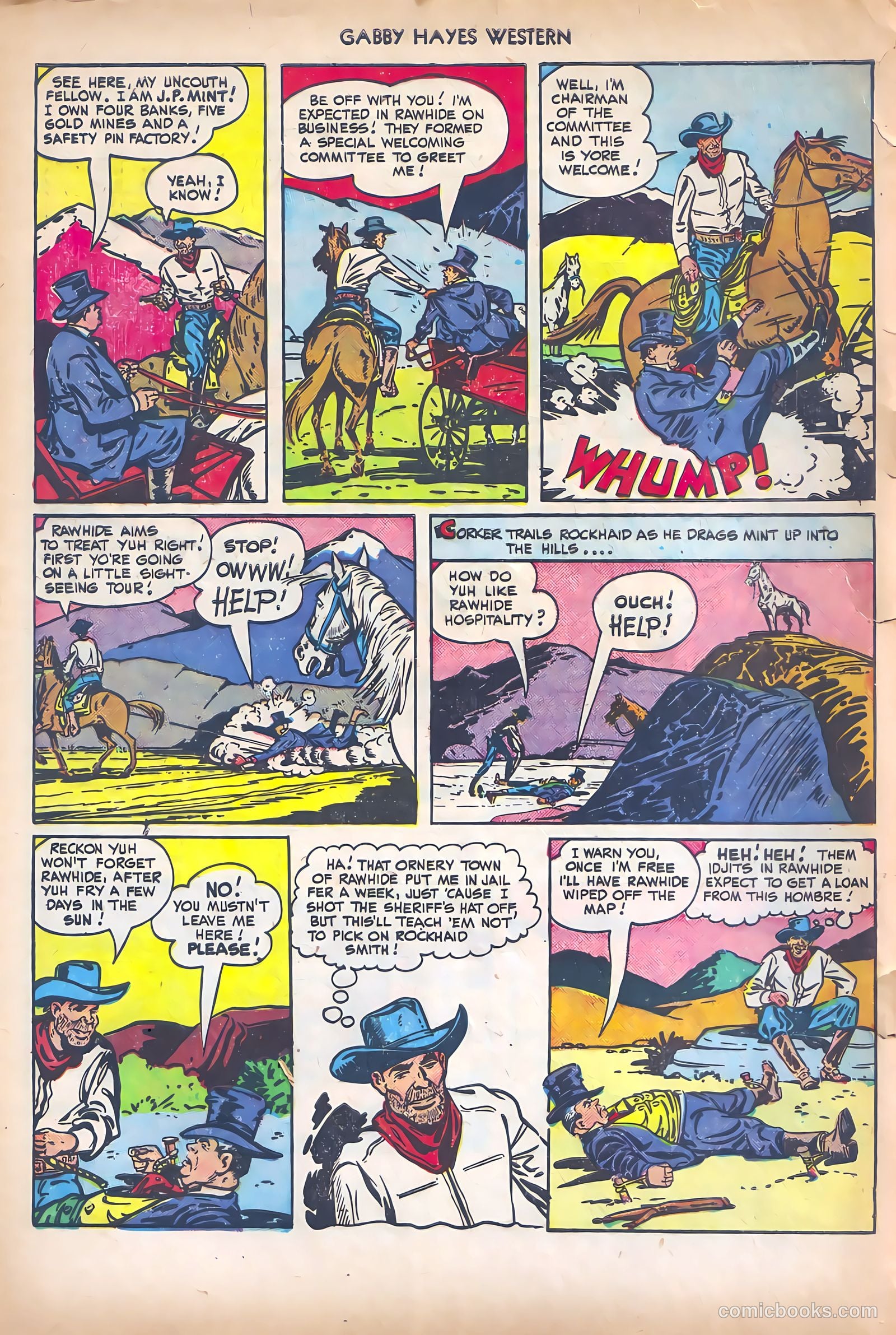 Gabby Hayes Western #13 (1949) — page 4 of 36